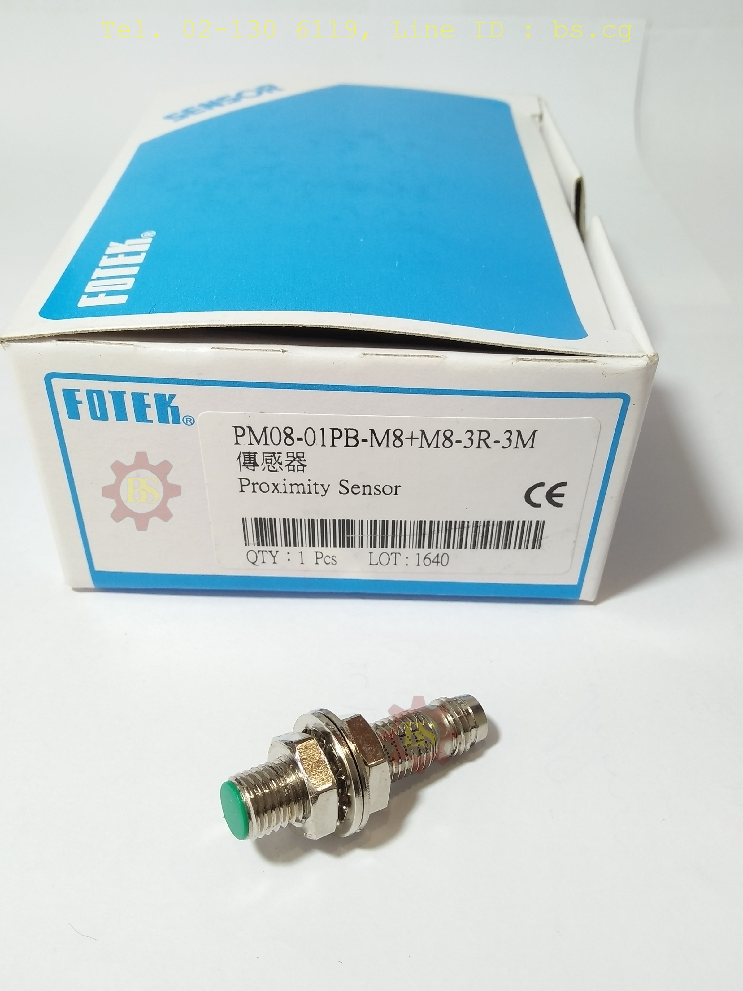 FOTEK: Proximity Sensor PM08-01PB-M8+M8-3R-3M