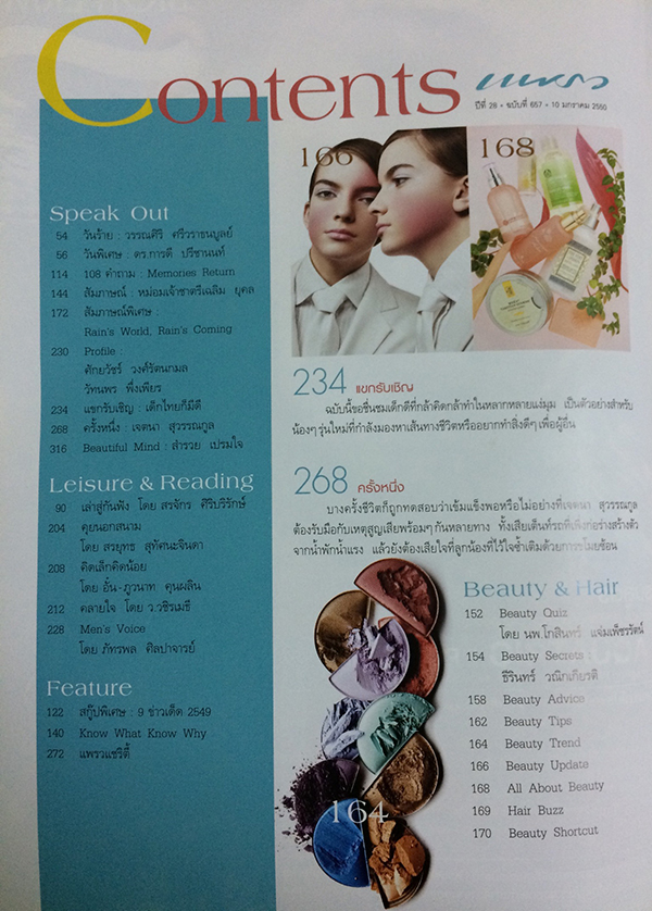 แพรว ปีที่ 28 ฉบับที่ 457 วันที่ 10 มกราคม 2550