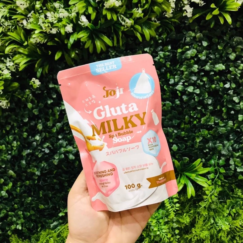 Joji Secret Young Spa Bubble Soap 100g. (free whipping net) สบู่วิปโฟม นุ่ม ยืด มาพร้อมตาข่ายตีฟอง