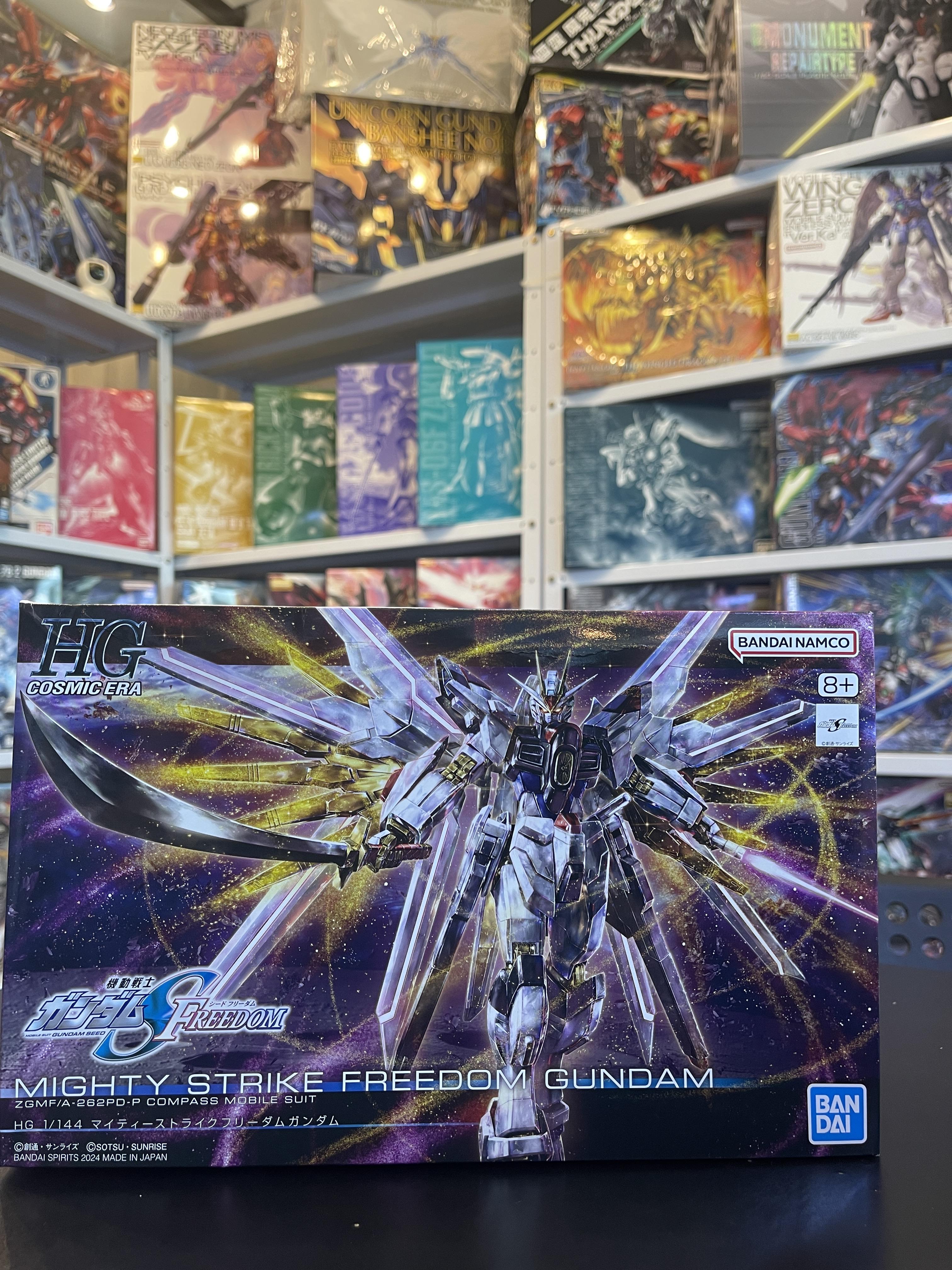 HG 1/144 SEED MIGHTY STRIKE FREEDOM GUNDAM Bandai