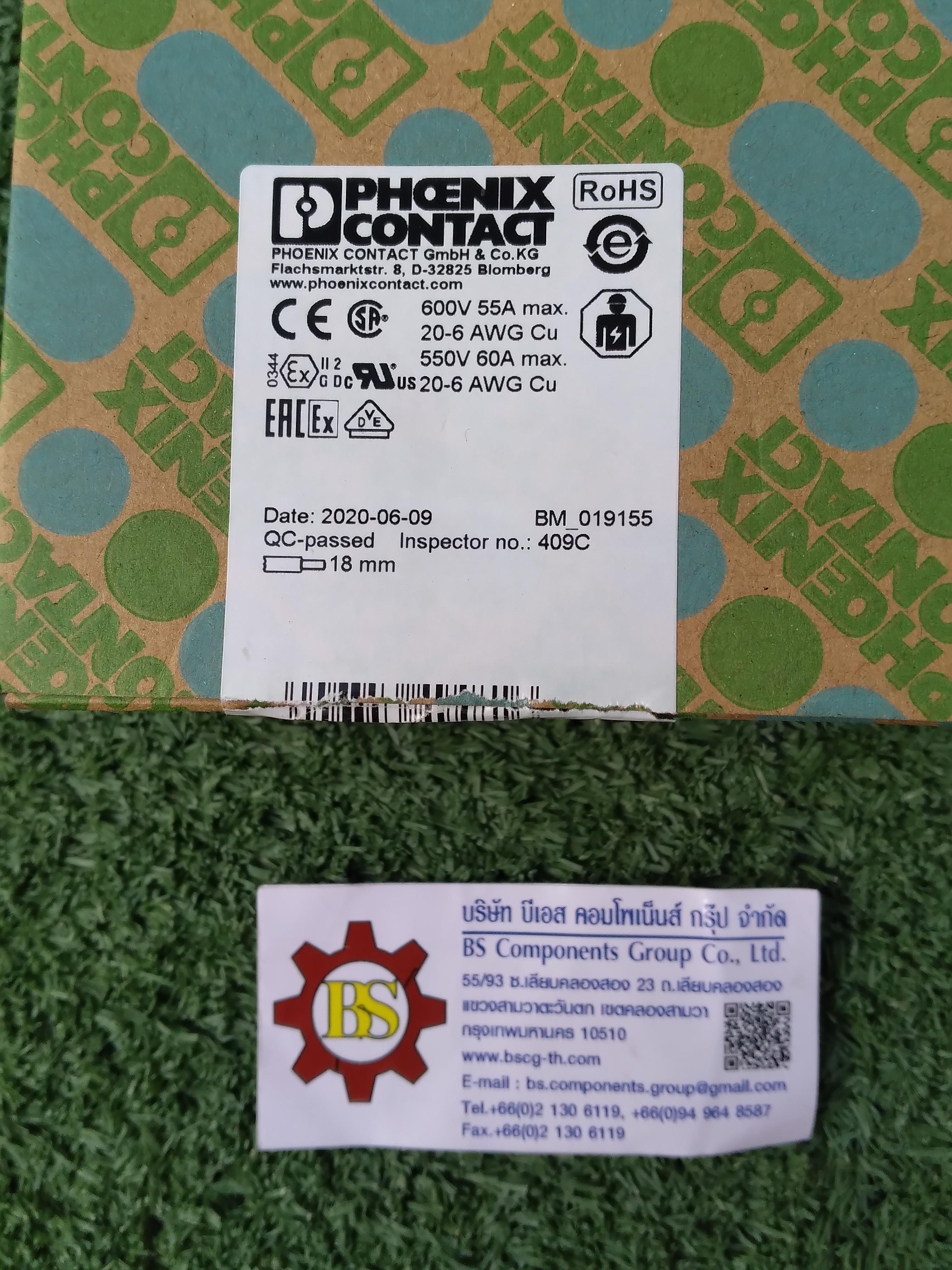 PHOENIX : Terminal PT 10 feed-through (0.5-16sqmm)