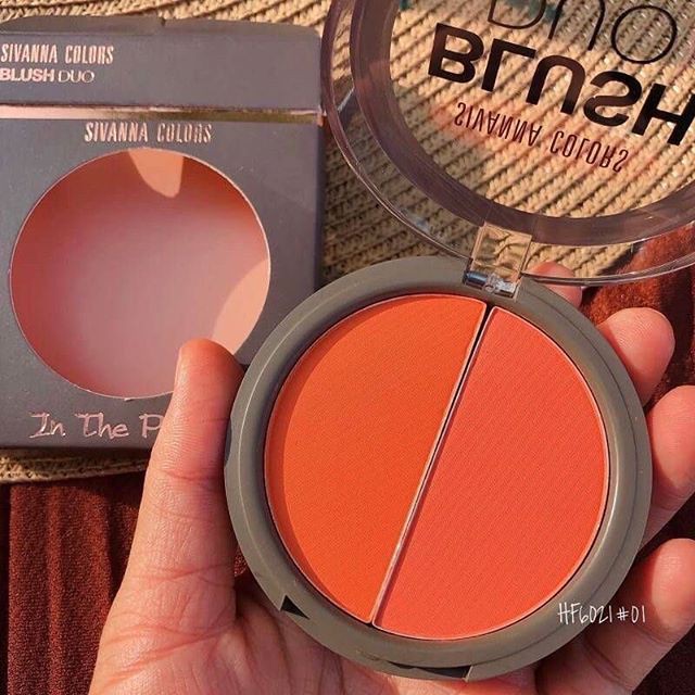 Sivanna Colors Blush Duo HF6021 ซีเวียน่า ปัดแก้มดูโอ