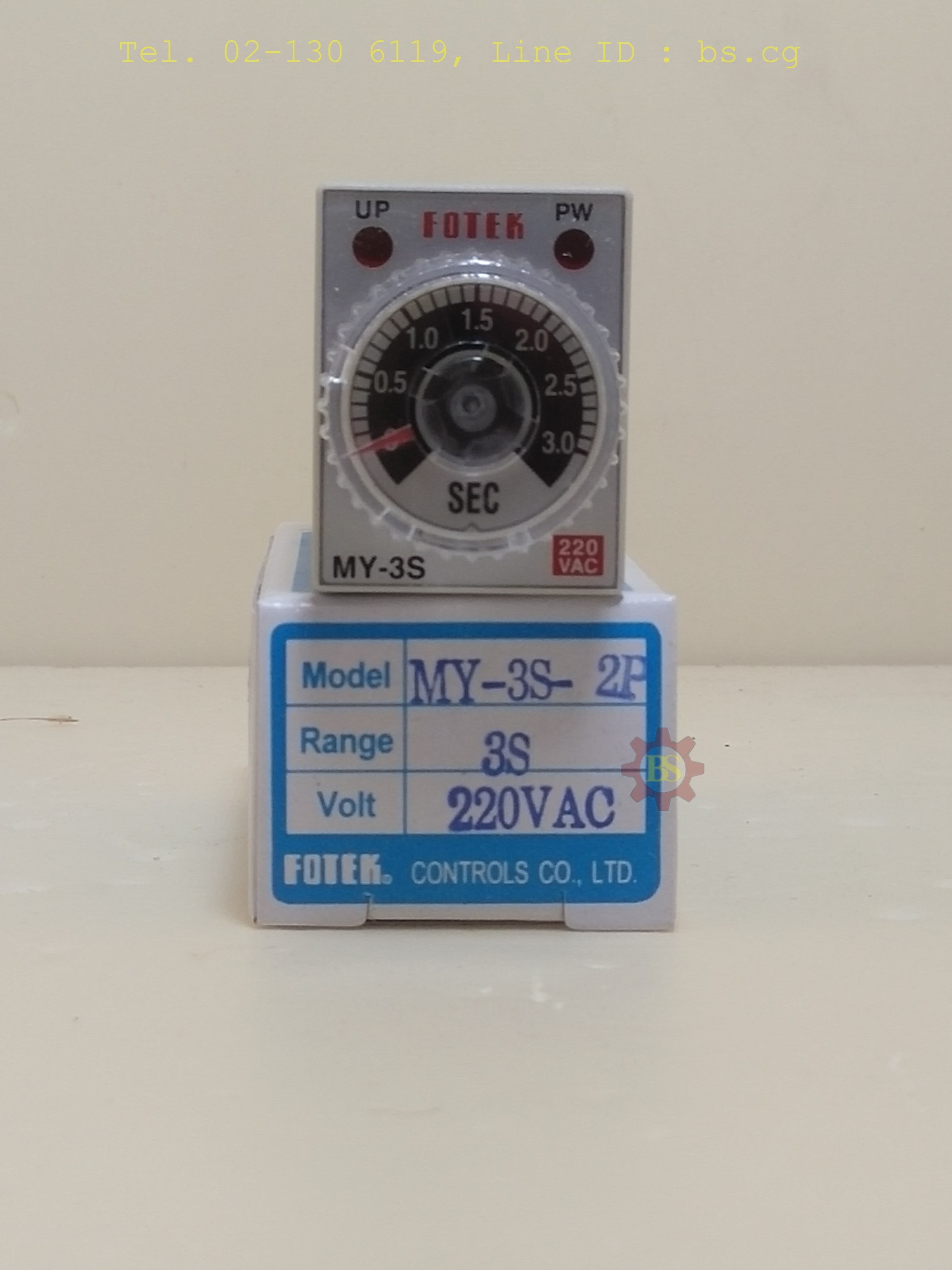FOTEK: Timer MY-3S-2P-220V