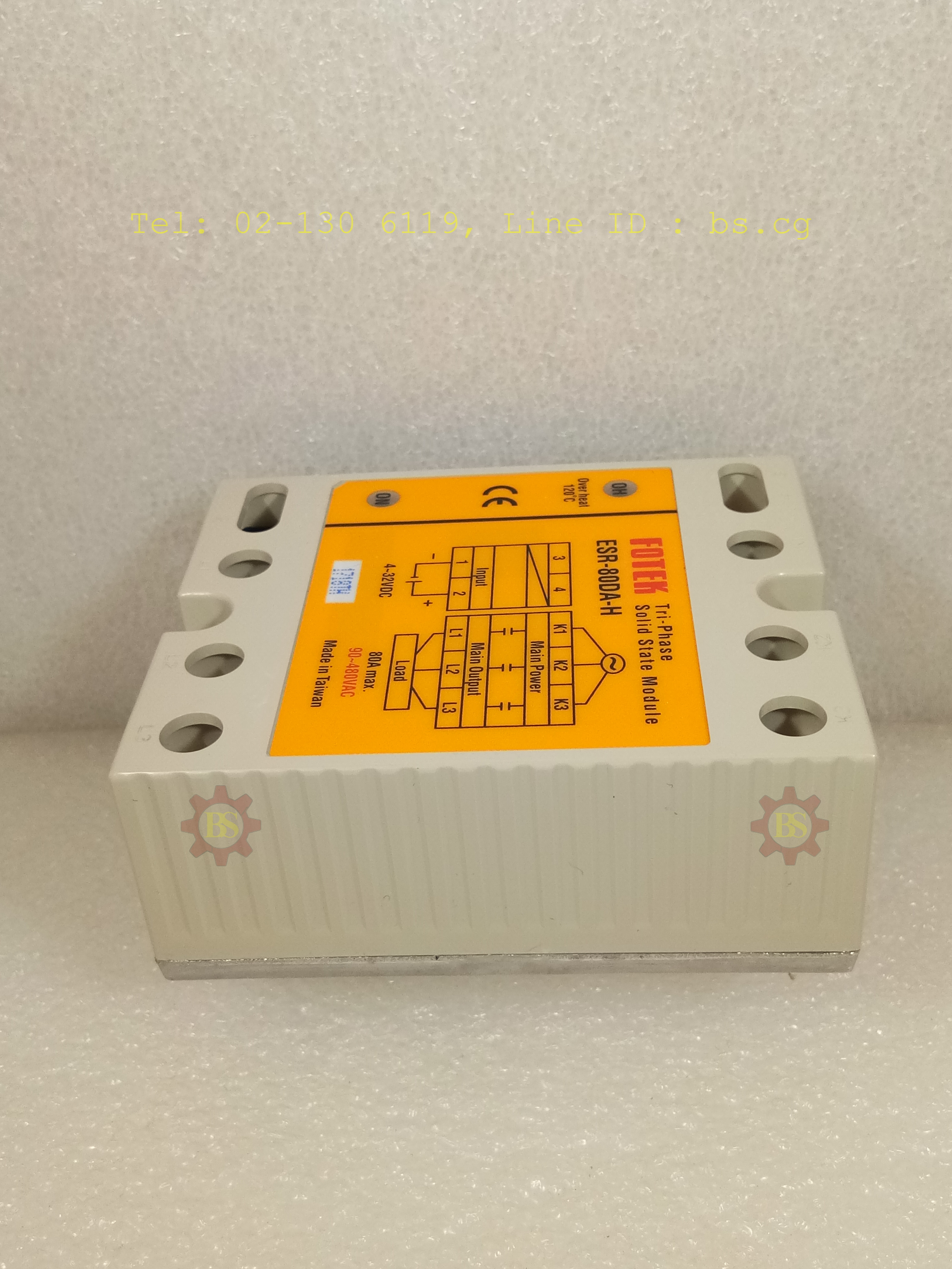 FOTEK : Solid State Module Tri-Phase ESR-80DA-H