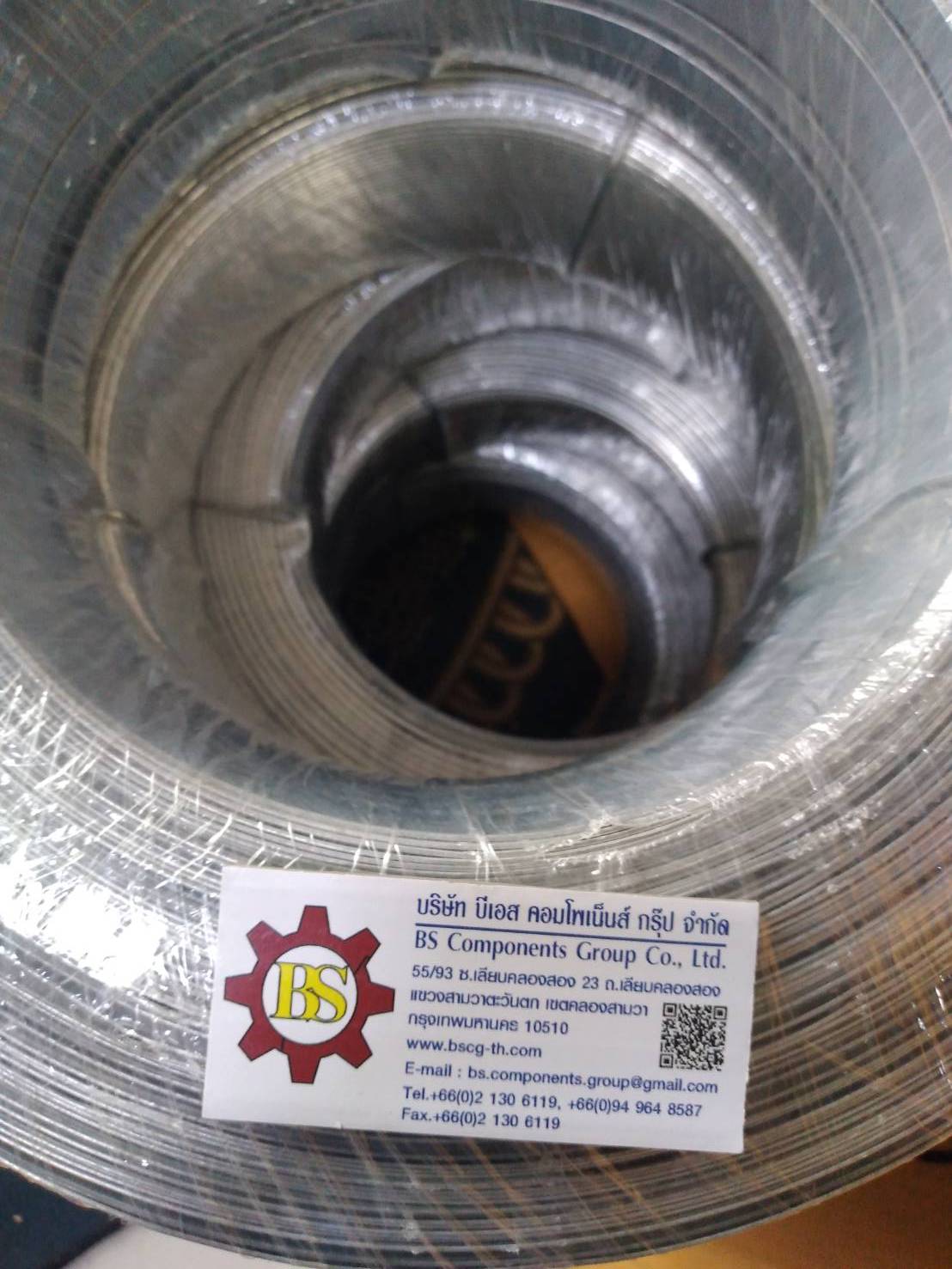 ลวดอลูมิเนียมแบน 10mm. 12kg/ม้วน