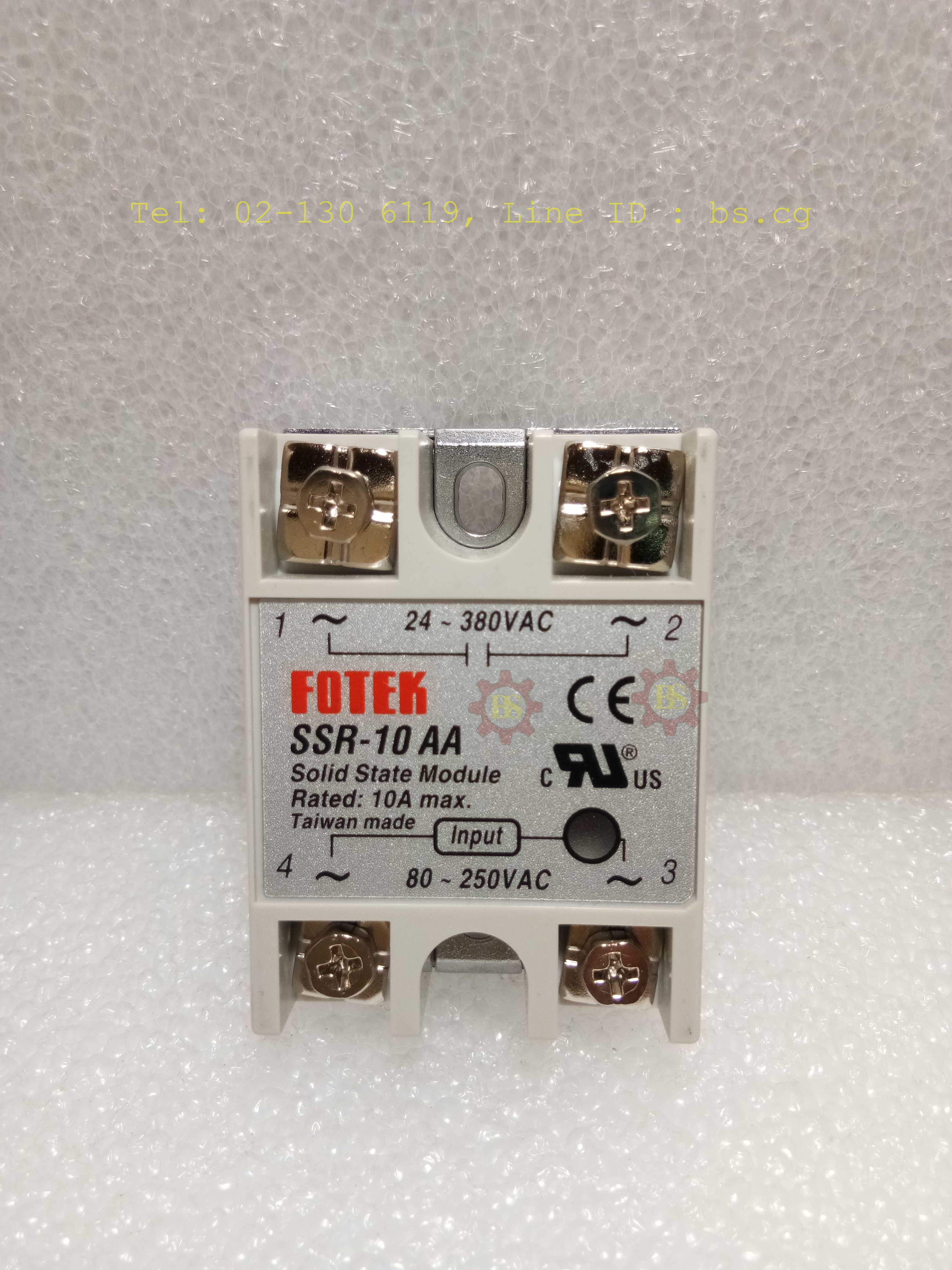 FOTEK : Solid State Module Rated: 10A max. SSR-10 AA
