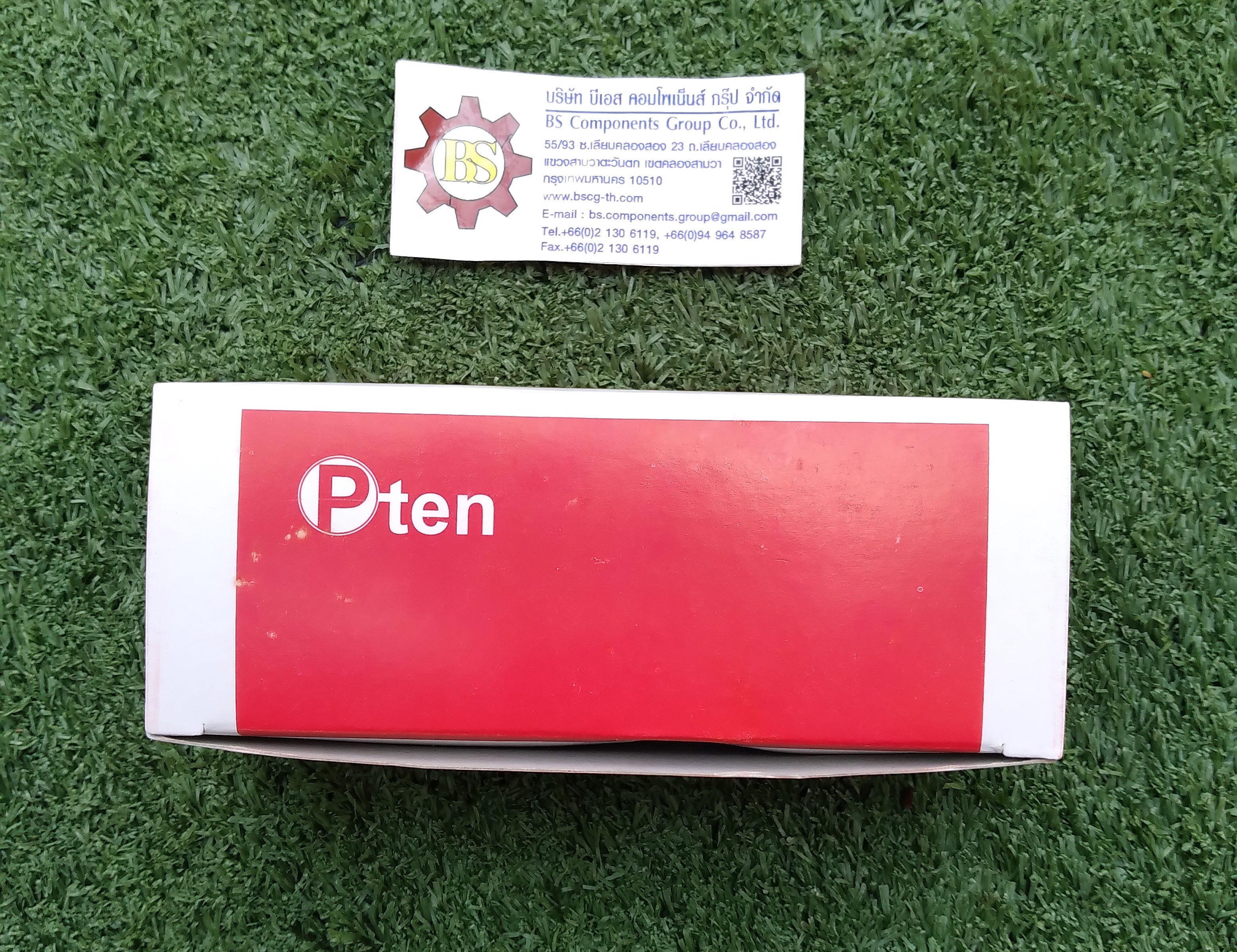 PTEN : PL.22mm (กลม) AD16-22D/S สีเขียว 220V