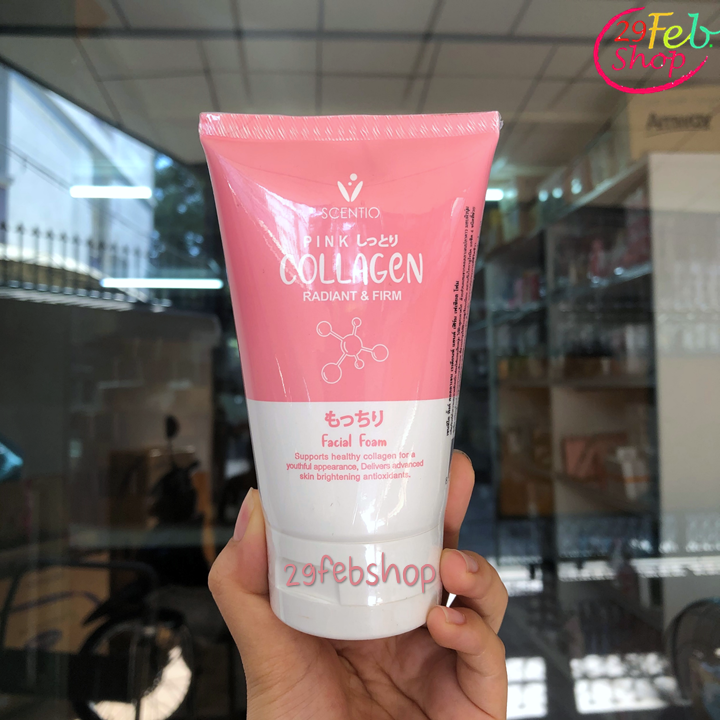Scentio Collagen Foam Facial Foam 100ml โฟมล้างหน้า เซนทิโอ