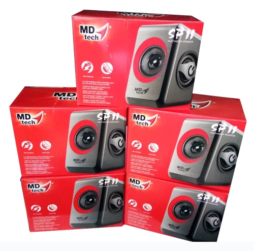 SP-11 MD-TECH SPEAKER USB 6W SKU-02252