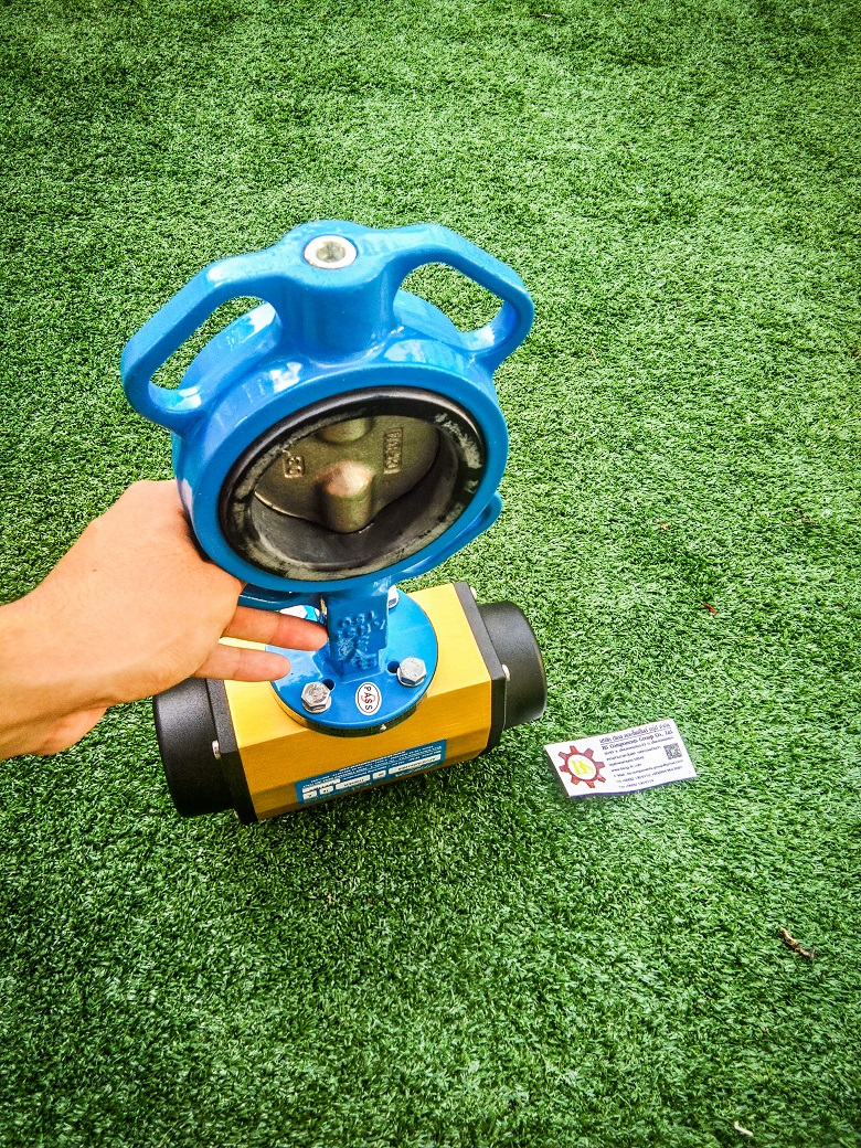 Actuator butter fly valve 3"