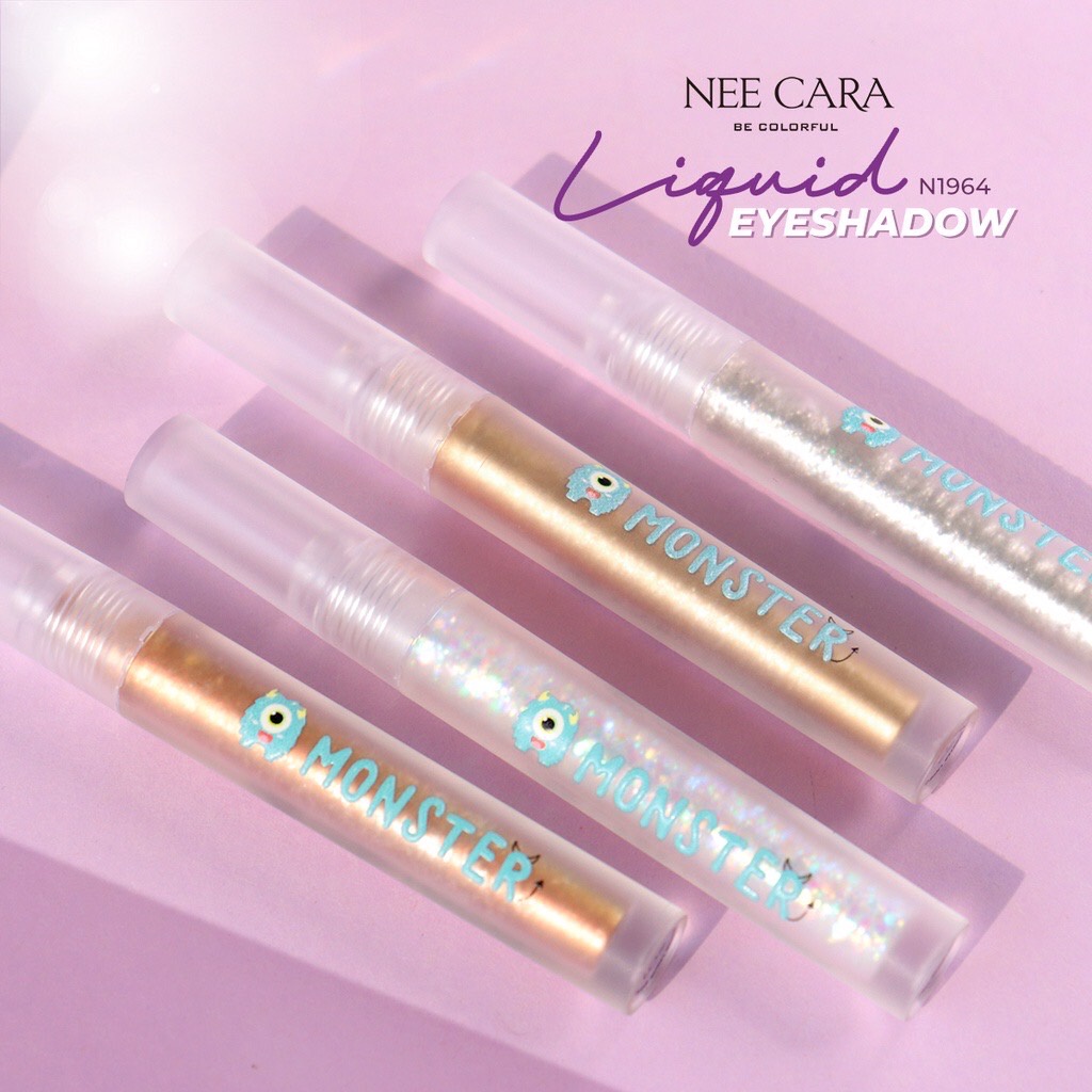 NEE CARA Monster Liquid Eyeshadow N1964 มอนส์เตอร์ ลิควิด อายแชโดว 2.5 กรัม