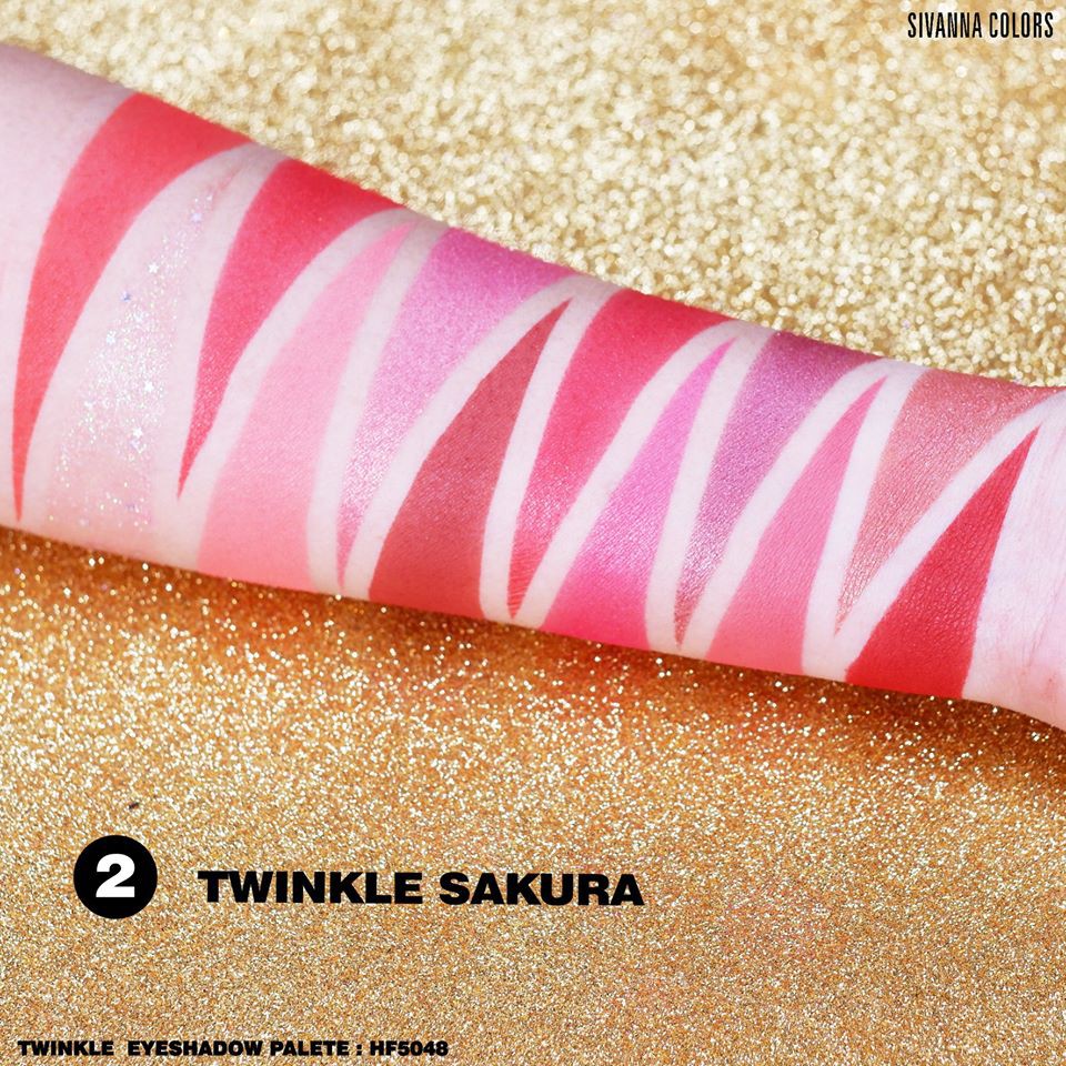 Sivanna Colors Twinkle Galaxy Eyeshadow Palette HF5048 ซีเวียน่า อายแชโดว์ พาเลท