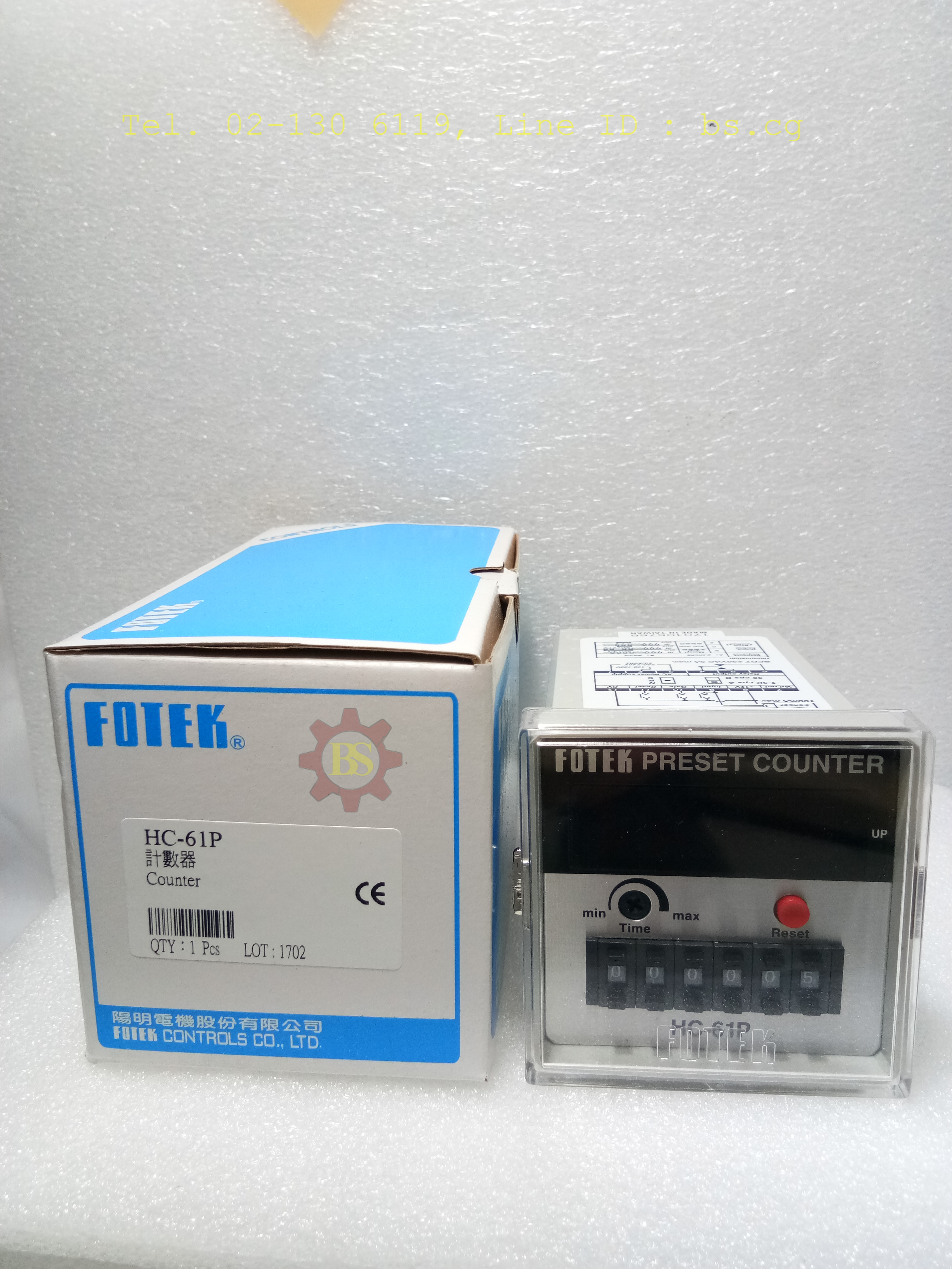 FOTEK: Preset counter HC-61P