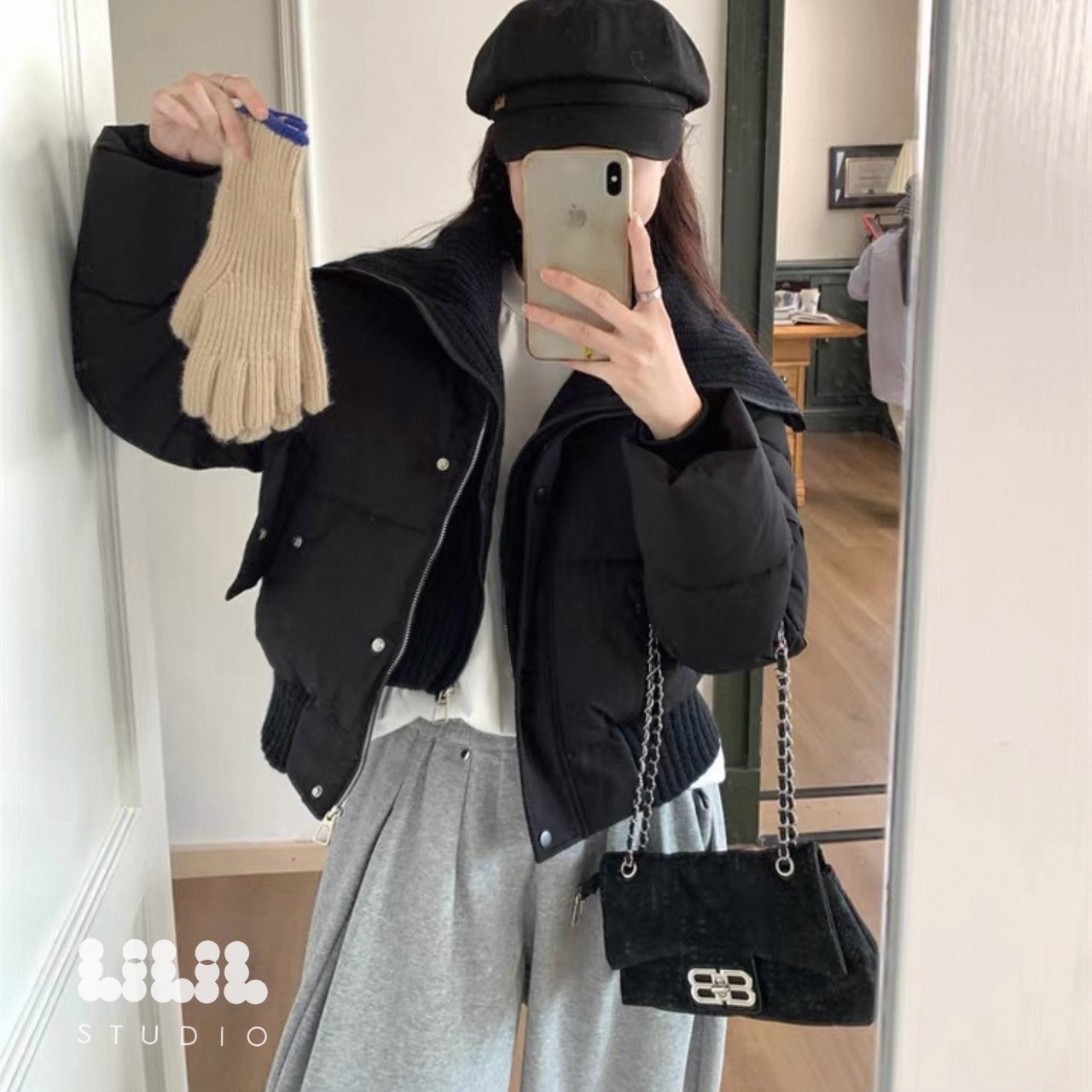เสื้อแจ็คเก็ตนวมปกไหมพรม ล็อคซิป2ชั้น อุ่นสุดขนเป็ดน้ำหนักเสื้อเบา กระเป๋าข้างมืออุ่นด้วย พร้อมส่งเลยค่ะ #ถ่ายจากสินค้าจริง