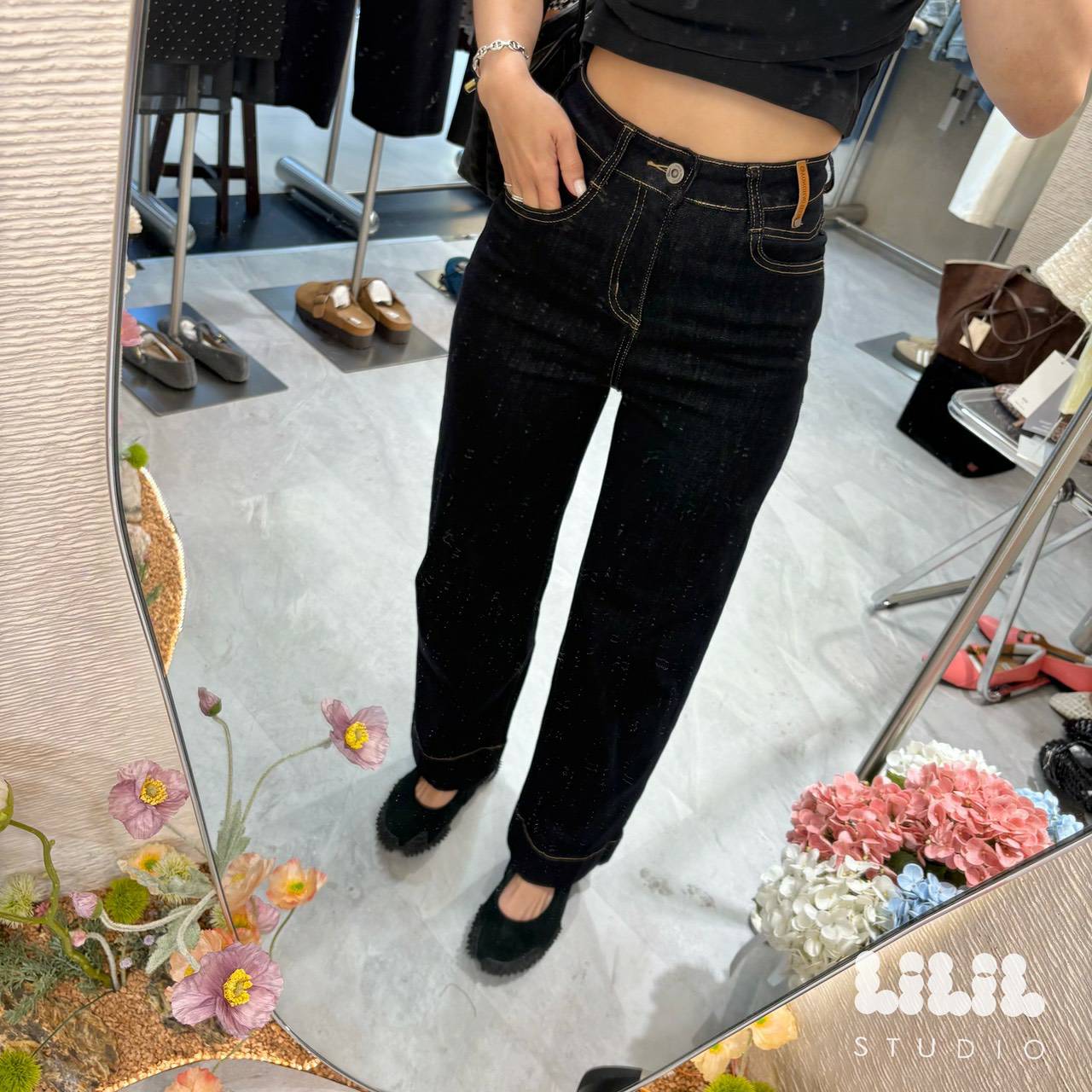 High Waist Flexi Jeans▪️ เกงยีนส์ ขา 9ส่วน อินสุด ทรงเป๊ะแม่ค้าคอนเฟริ์ม เกงทรงนี้พลางดีสุด ห้ามพลาดค่ะ