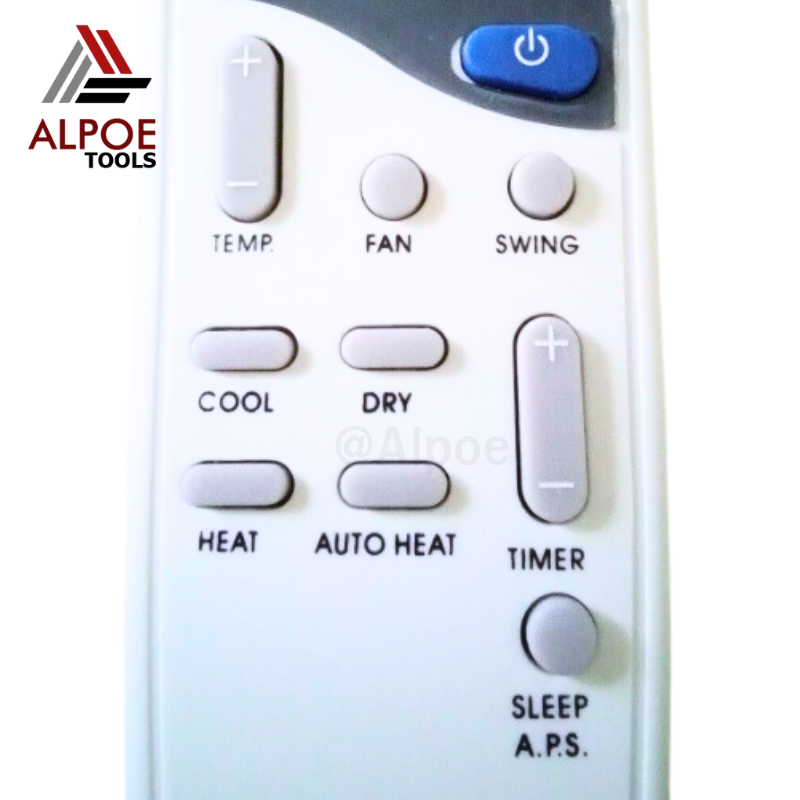 รีโมทแอร์ Saijo Denki สำหรับแอร์รหัส LCD 2,LCD 3,LCD 4