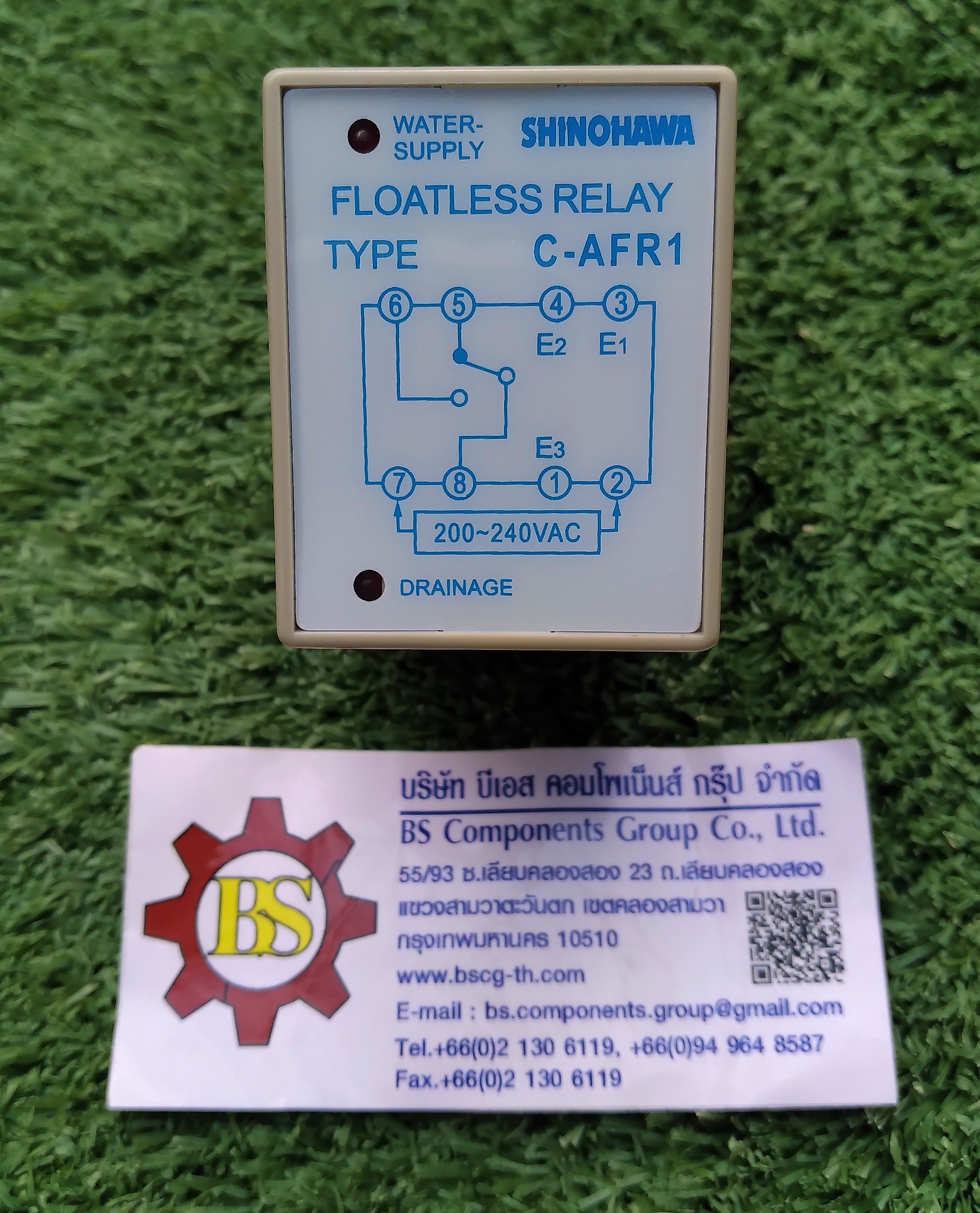 SHINOHAWA : Floatless level sw.C-AFR1 AC220V (FL012)