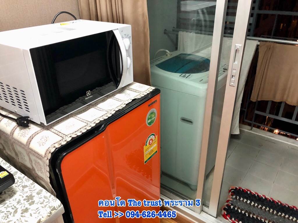 ขายด่วนถูกที่สุด คอนโด เดอะทรัสต์เรสซิเด้นซ์ รัชดา-พระราม 3 ชั้น 15 วิวสระน้ำ ห้อง 34 ตร.ม ตรงข้ามเซ็นทรัลพระราม 3