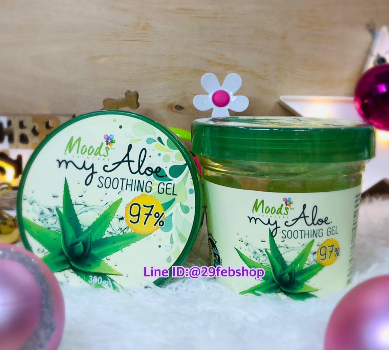 MOODS MY ALOE 97% SOOTHING GEL 300มล.