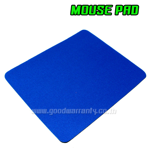 MOUSEPAD แบบผ้า สีน้ำเงิน size 22 * 18cm 21.5x17.5cm หนา2มิล MP-GO-XX-00012