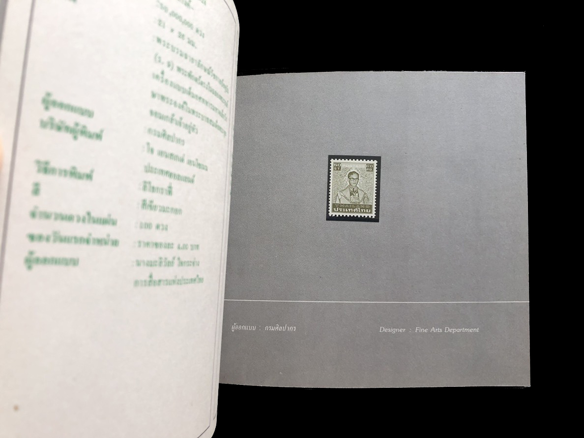 สมุดตราไปรษณียากรไทยประจำปี 2524