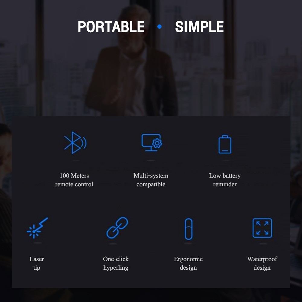 P-116 OKER 2.4GHZ WIRELESS PRESENTER MO-OK-WL-P-116
