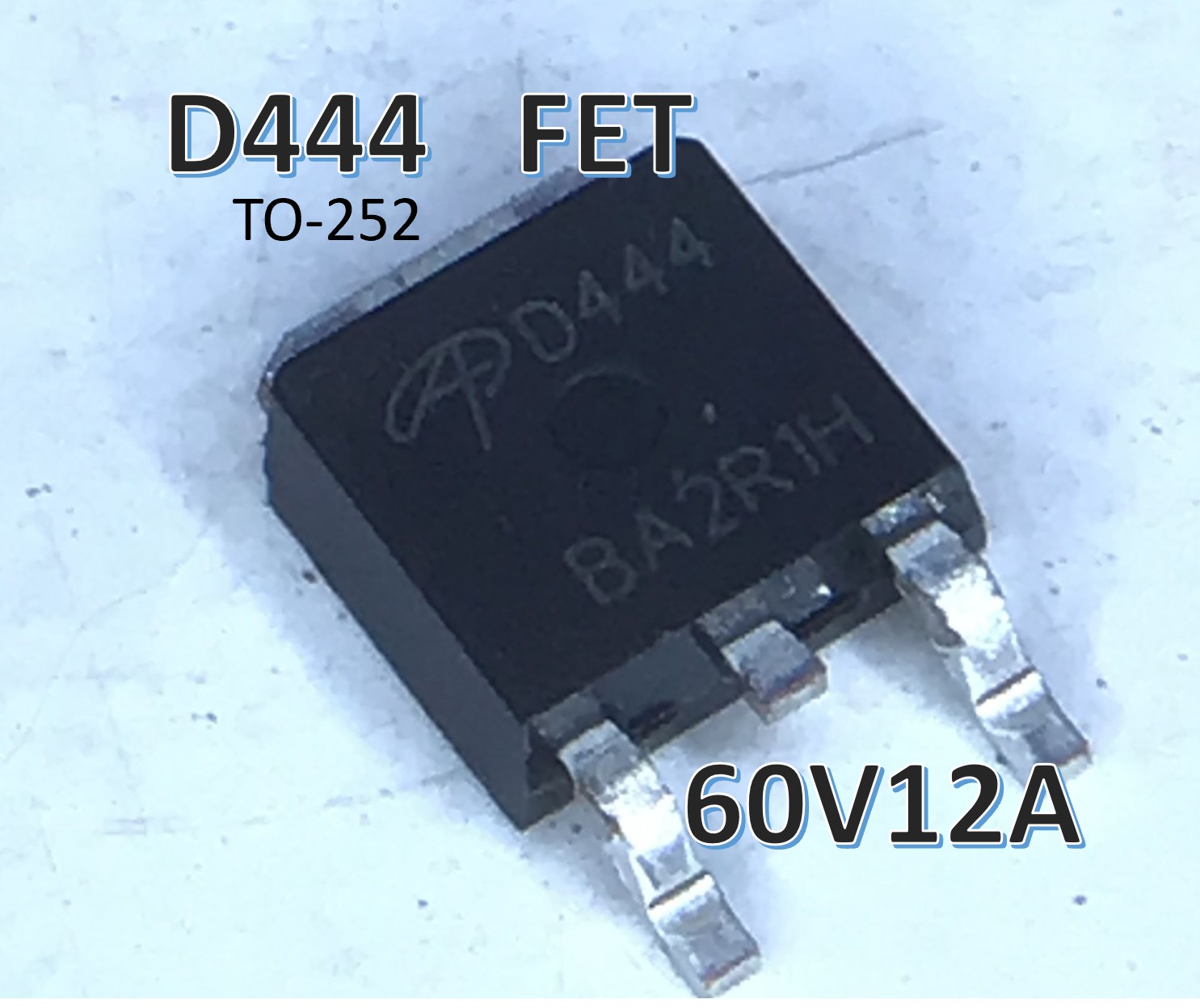 D444,AOD444 FET-N-Channel 60V12A TO-252