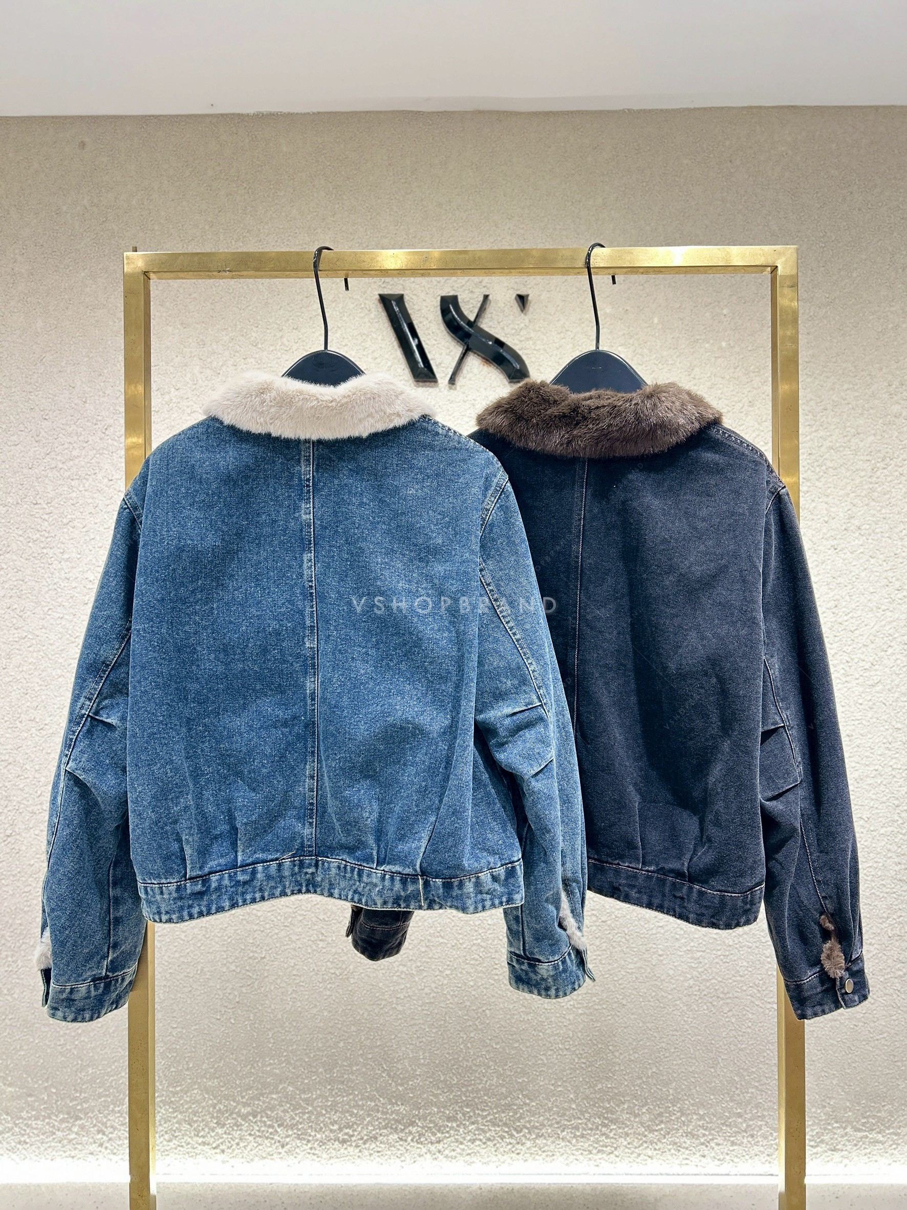 แจ็คเก็ตยีนส์ขนเฟอร์ด้านใน