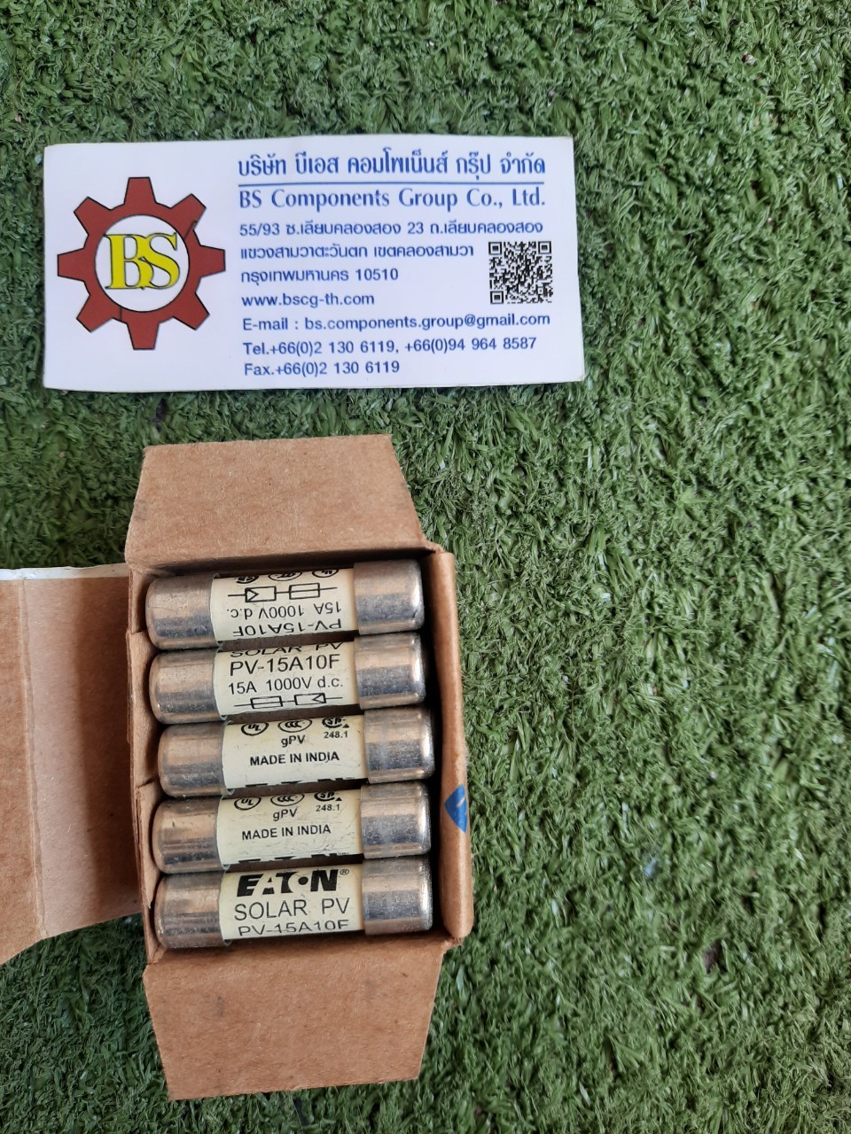 EATON BUSSMANN : FUSE Bussmann PV-15A10F 15A 1000VDC 10x38mm