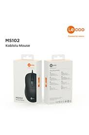 MS102 LECOO OPTICAL MOUSE BY LENOVO MO-LC-OU-102BK