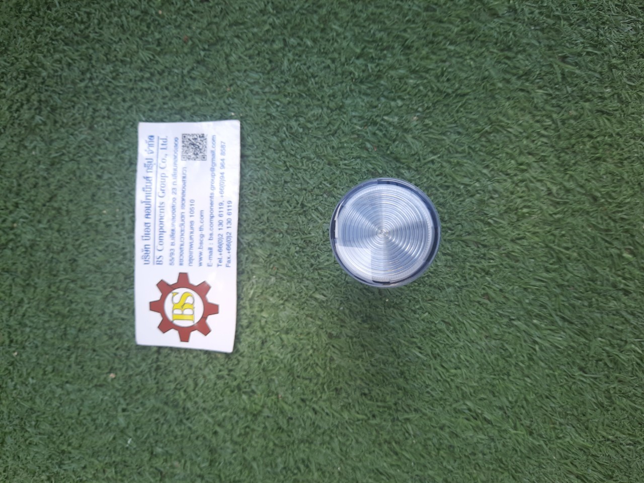 IDEC : PL Lamp 22mm YW1P-1UQM3W 220VAC ขาว