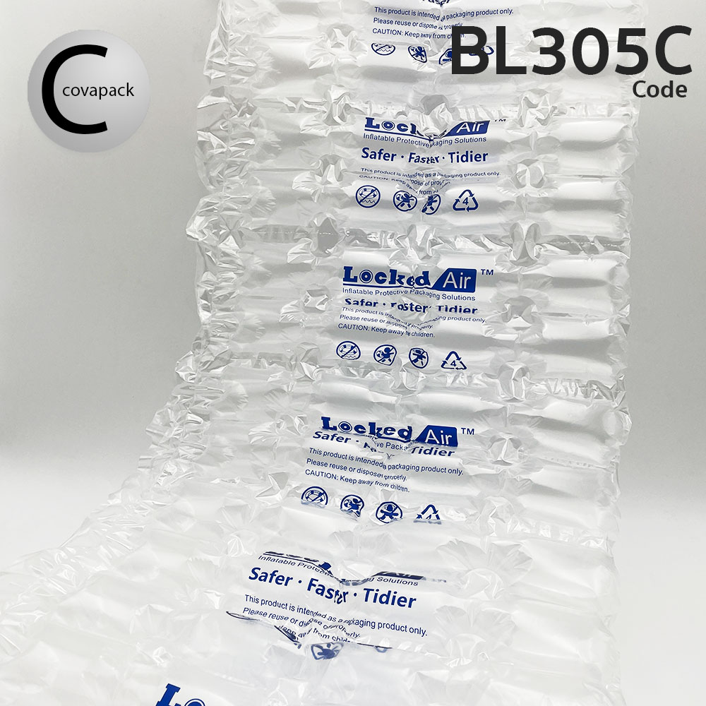 [BL305C] ม้วนฟิล์มบับเบิ้ลกันกระแทก ทรงเต้าหู้ 40x14cm ยาว 450m ชนิดใส LDPE ฺBubble TC Tube Multi