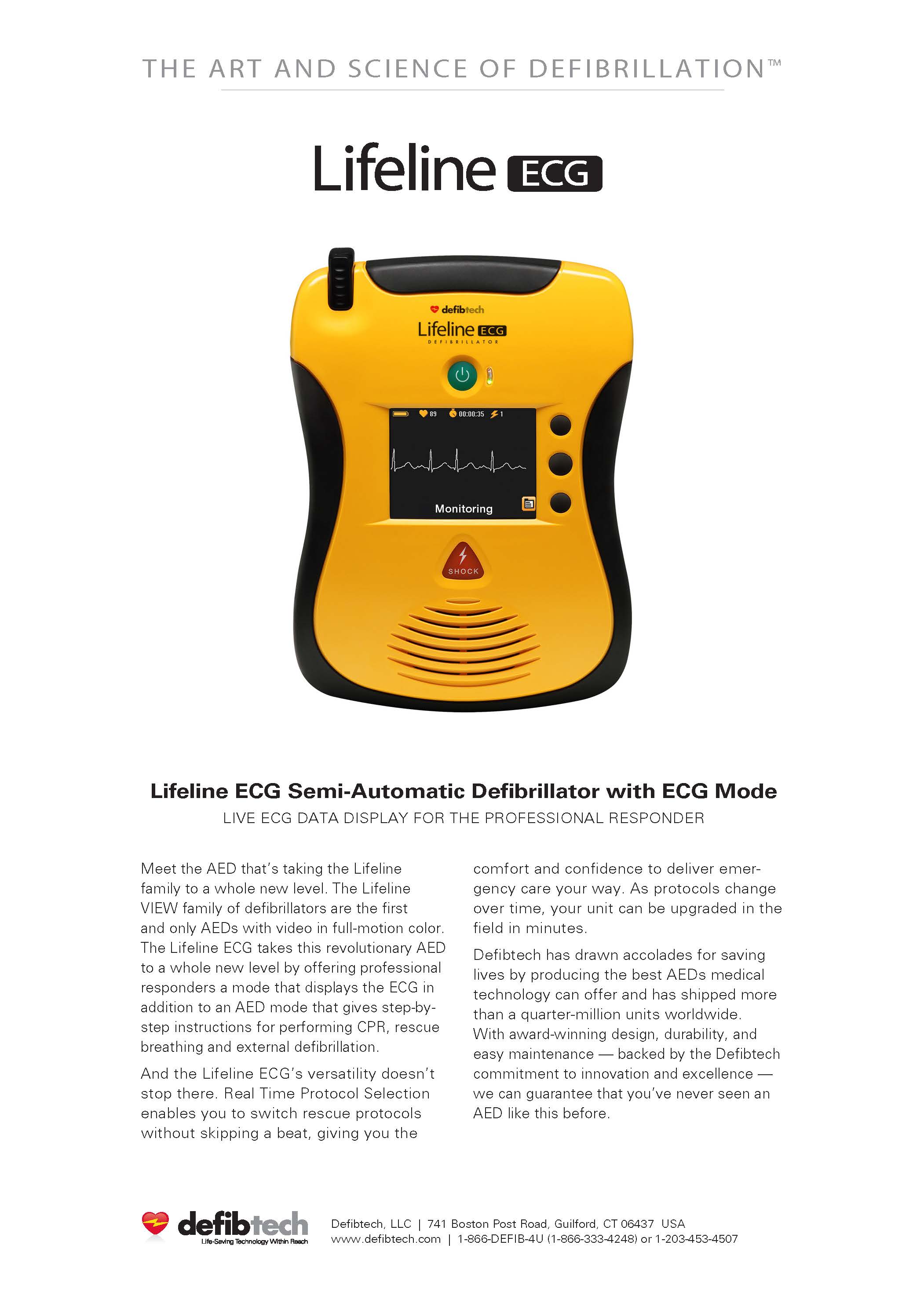 Defibtech AED (ECG)