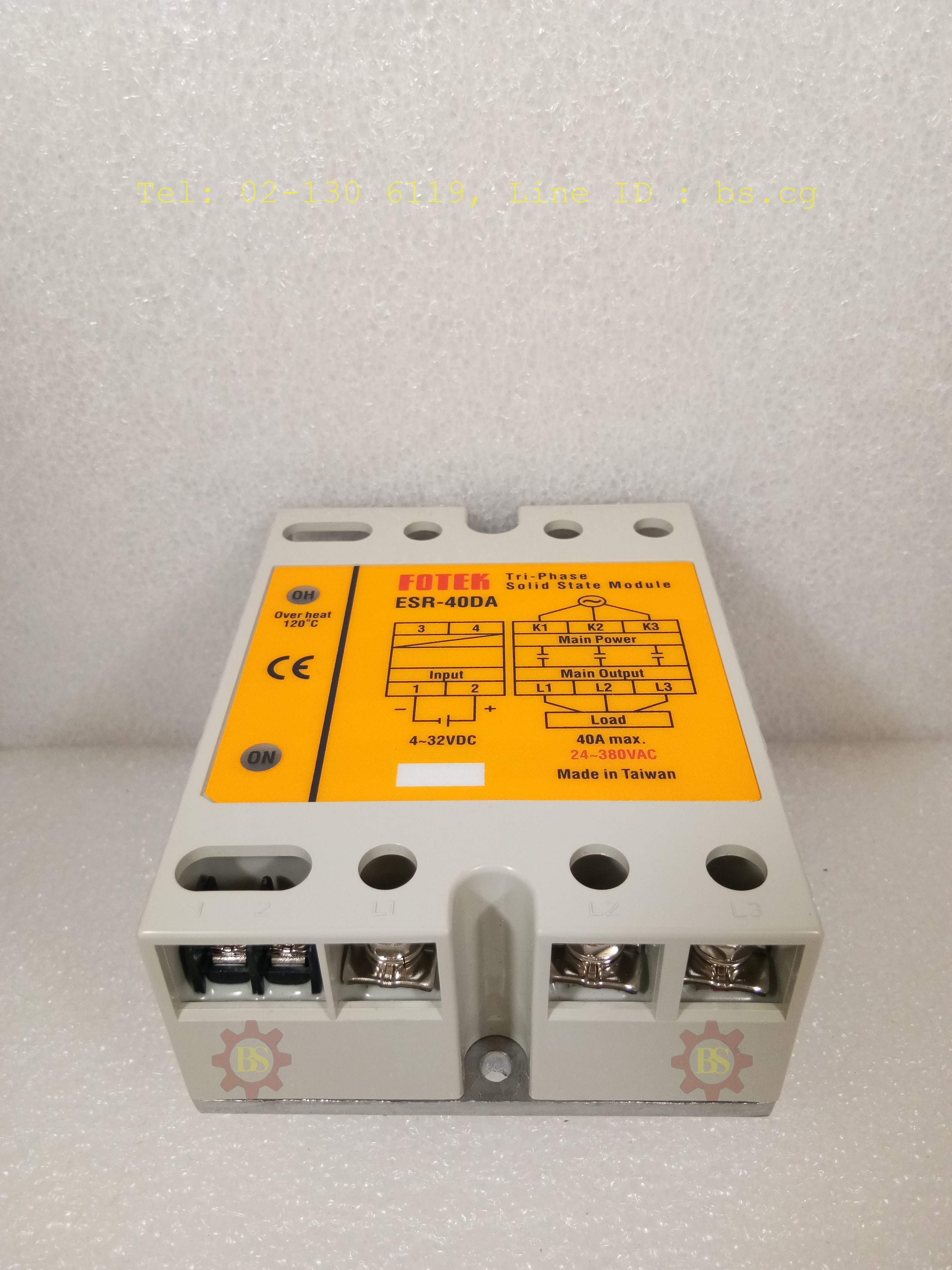 FOTEK : Solid State Module Tri-Phase ESR-40DA