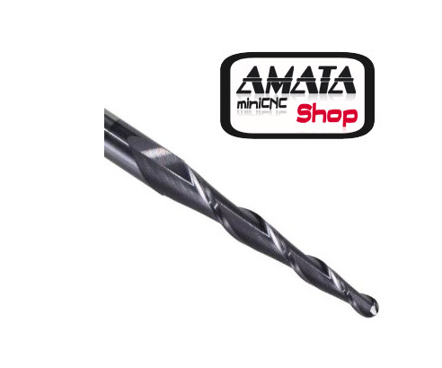 Ball Nose HRC55 Milling R0.25x30.5Cx6Dx75L
