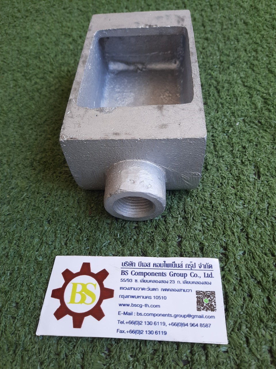 STEEL CITY : F.S. Box 3"x5" รู1/2" FX71 (ใช้กับฝากันน้ำ)