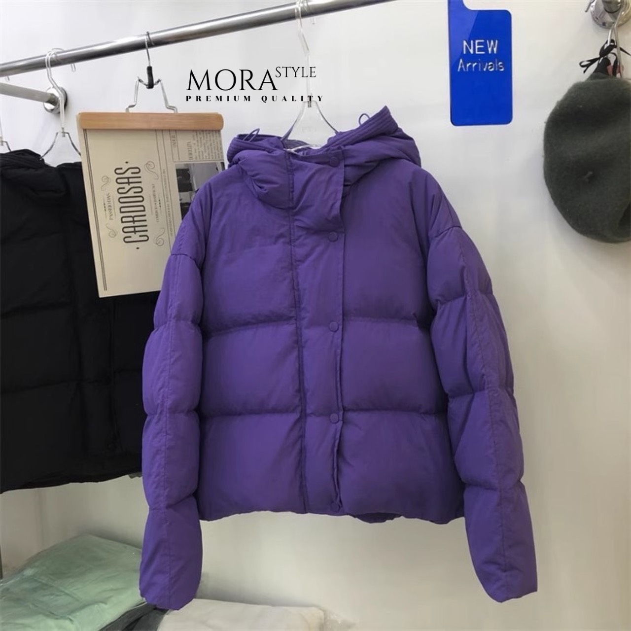 เสื้อกันหนาว ผ้าหนานุ่ม ใครมีแพลนไปต่างประเทศเป็นอีกรุ่นที่ต้องมีติดตู้ไว้เลยนะคะ น้องน่ารักมากสวยหรูดูแพงมากๆเลยค่าาา