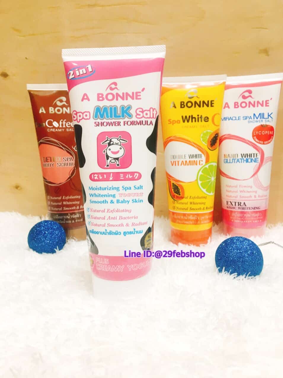 A Bonne Spa Milk Salt Shower Formula 350g.
