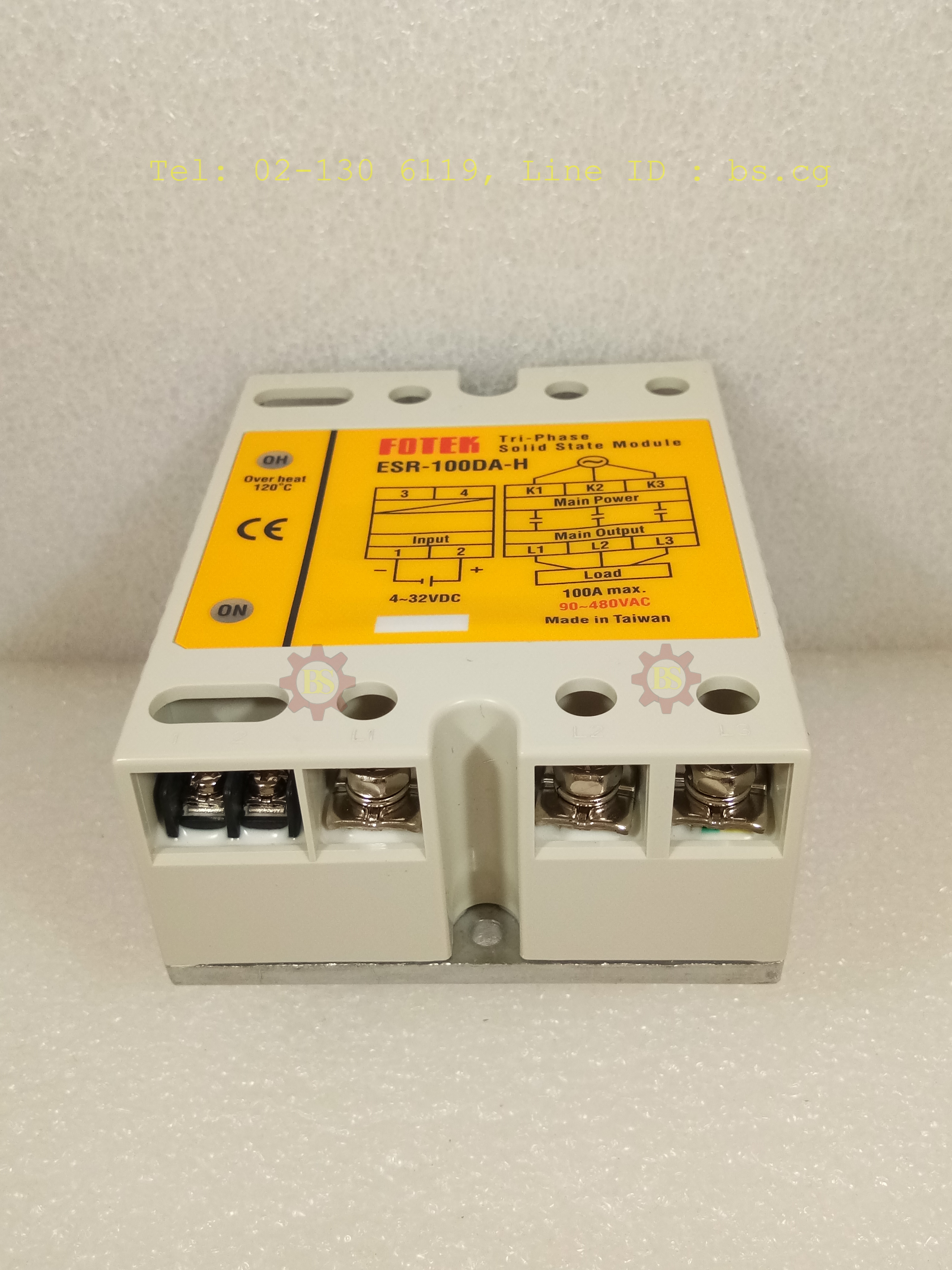 FOTEK : Solid State Module Tri-Phase ESR-100DA-H