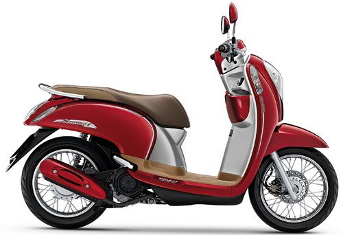 Sticker HONDA SCOOPY I ปี2014 รุ่น20 Prestige Guy ติดรถสี แดง (เคลือบเงาแท้) สติ๊กเกอร์ ติดรถมอเตอร์ไซค์ ฮอนด้า สกู๊ปปี้ ไอ