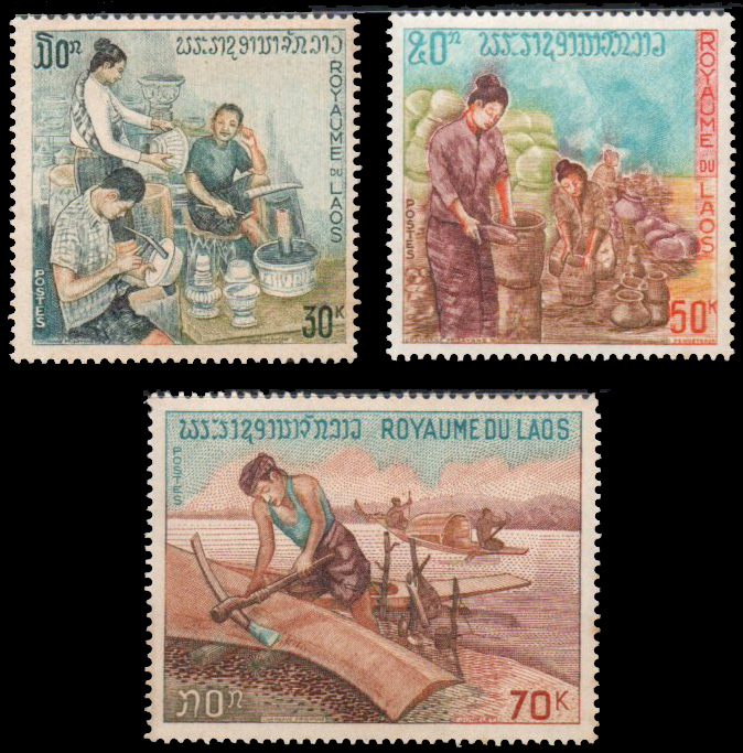 Laotian Traditional Crafts 1971