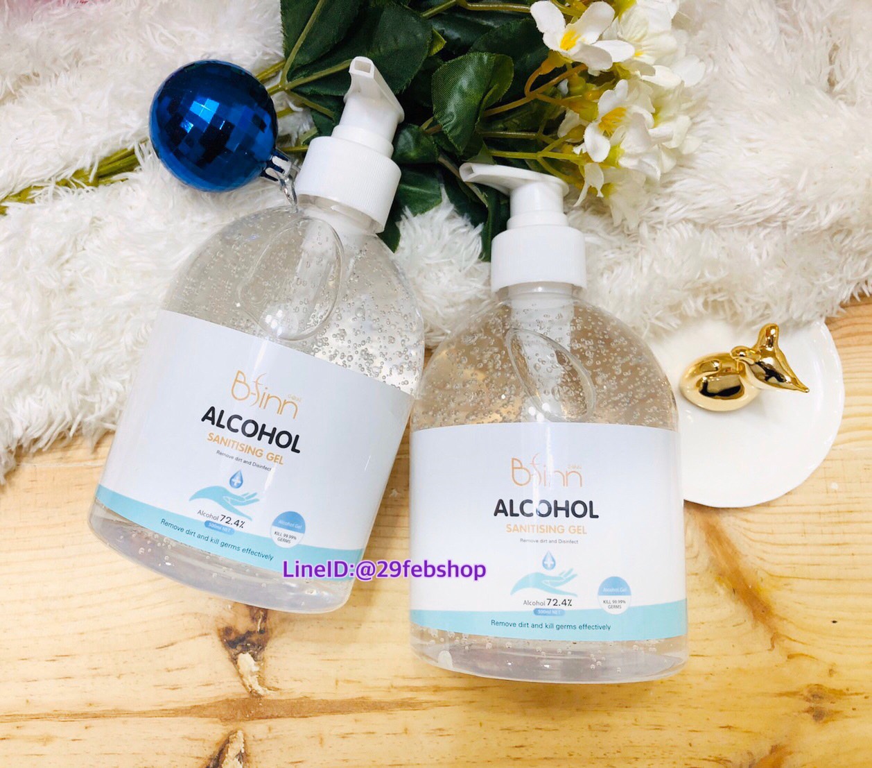 B-Fin Alcohol Sanitising Gel 500ml.