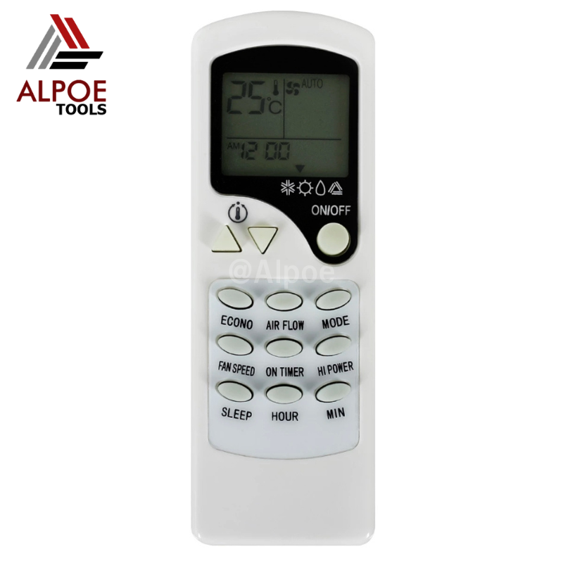 รีโมทแอร์ Central Air , CHIGO , Kent , AGER , EMINENT , Star AIR ปุ่ม Econo รหัส ZH-LW03
