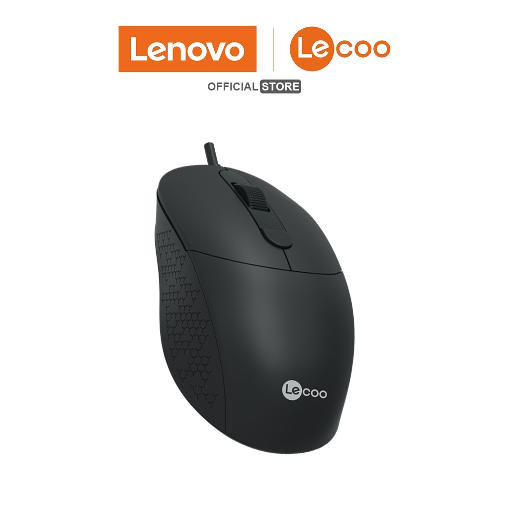 MS102 LECOO OPTICAL MOUSE BY LENOVO MO-LC-OU-102BK
