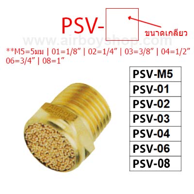 ตัวเก็บเสียง (Silencer) รุ่น PSV