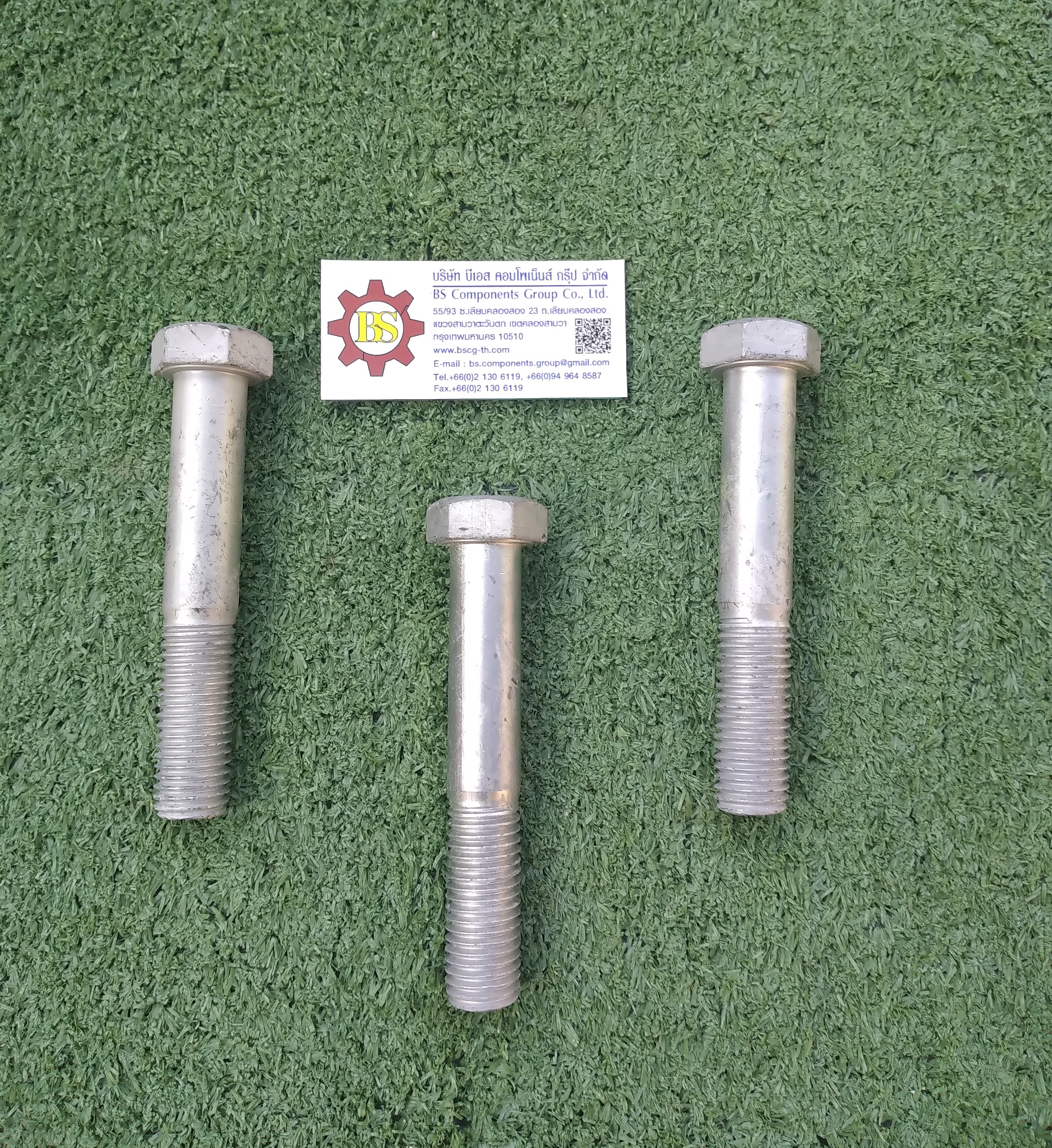 สกรูหัวเหลี่ยม HDG. 3/4"x 4.1/2" NC