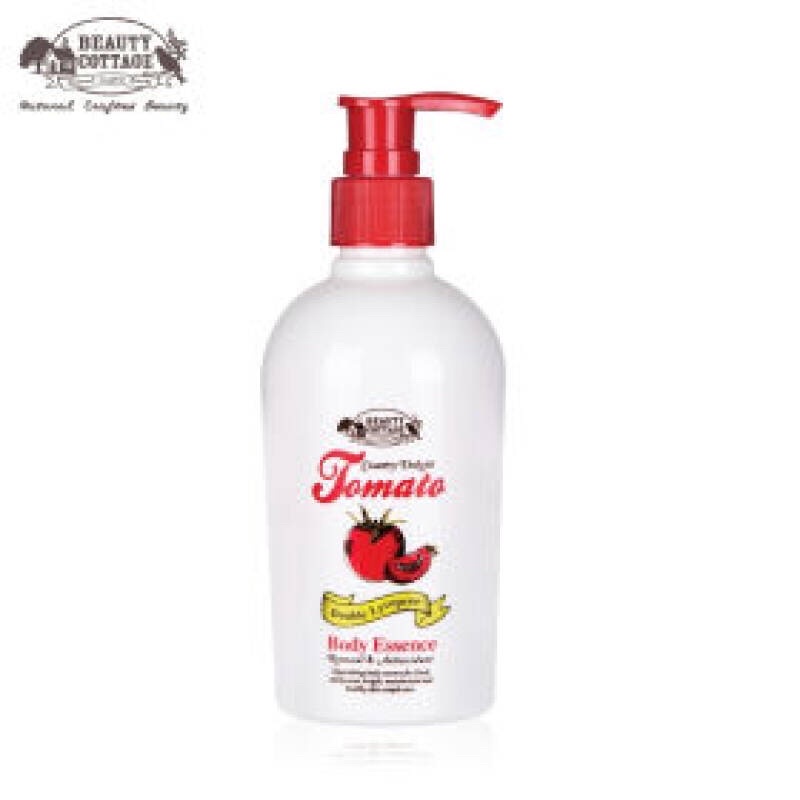 BEAUTY COTTAGE COUNTRY DELIGHT TOMATO DOUBLE LYCOPENE BODY ESSENCE 270 ml โลชั่นมะเขือเทศ