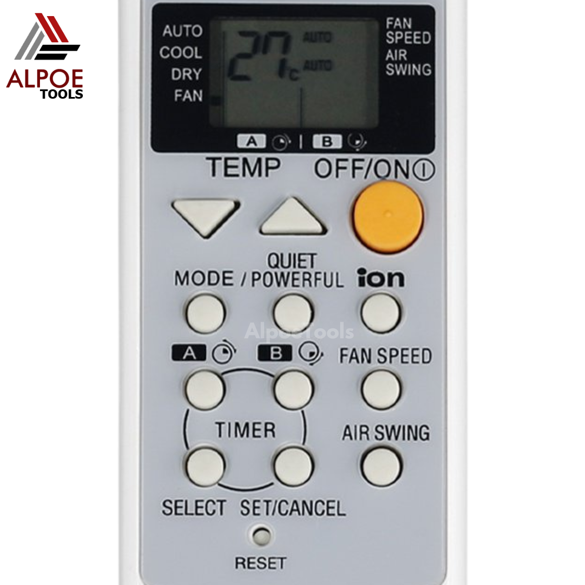 รีโมทแอร์ Panasonic รุ่น A75C2458