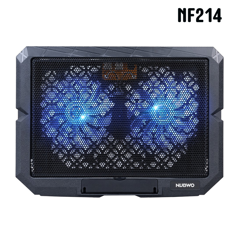 NF214 NUBWO GAMING COOLING PAD 2BIG FAN FA-GO-NB-NF214