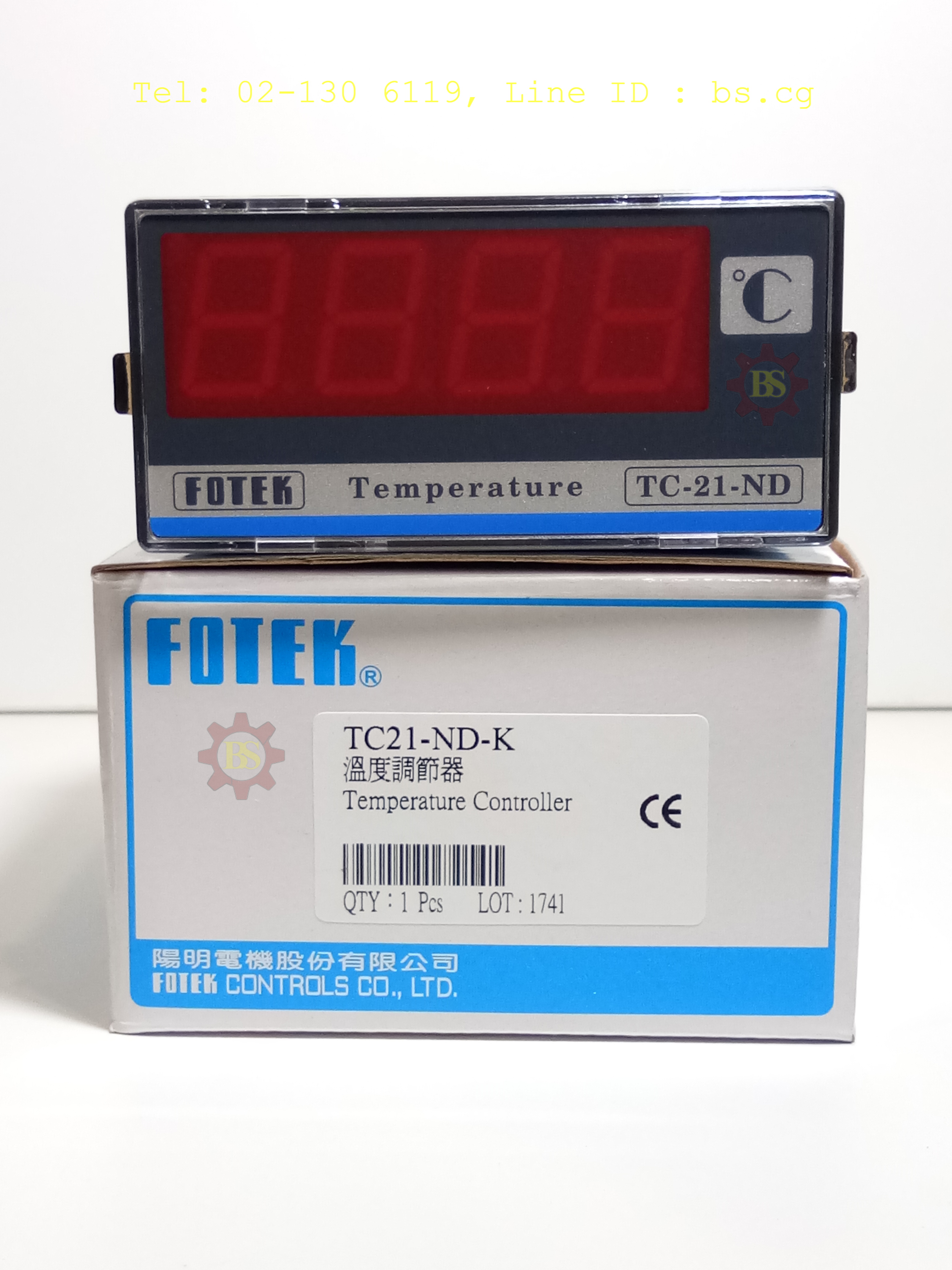 FOTEK : Temperature Controller TC21-ND-K